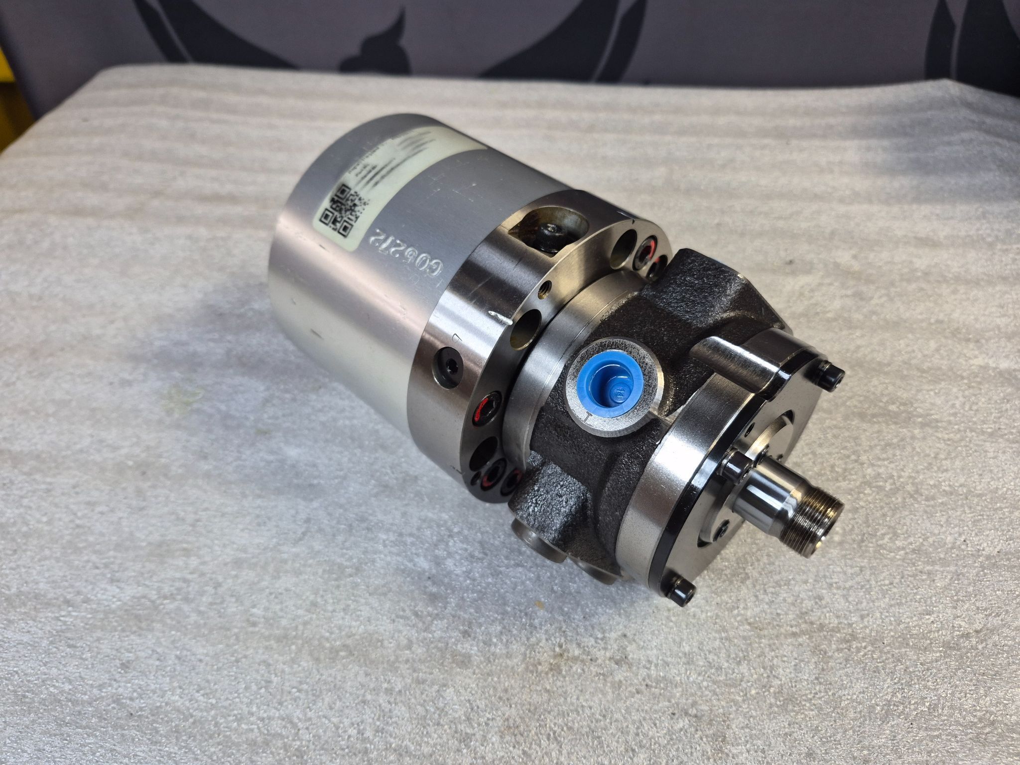 SMW AUTOBLOK SINS‑085HW Hydraulic Rotary Union / Spindle Unit USED 0