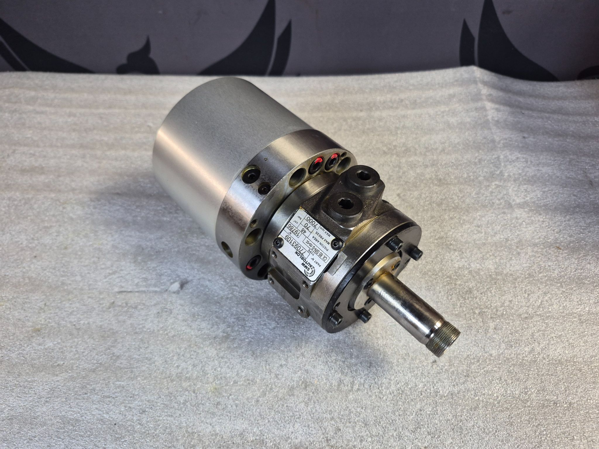 SMW AUTOBLOK 77093109 Cil. 85 SIN-S no-cc Clamping Cylinder USED 0