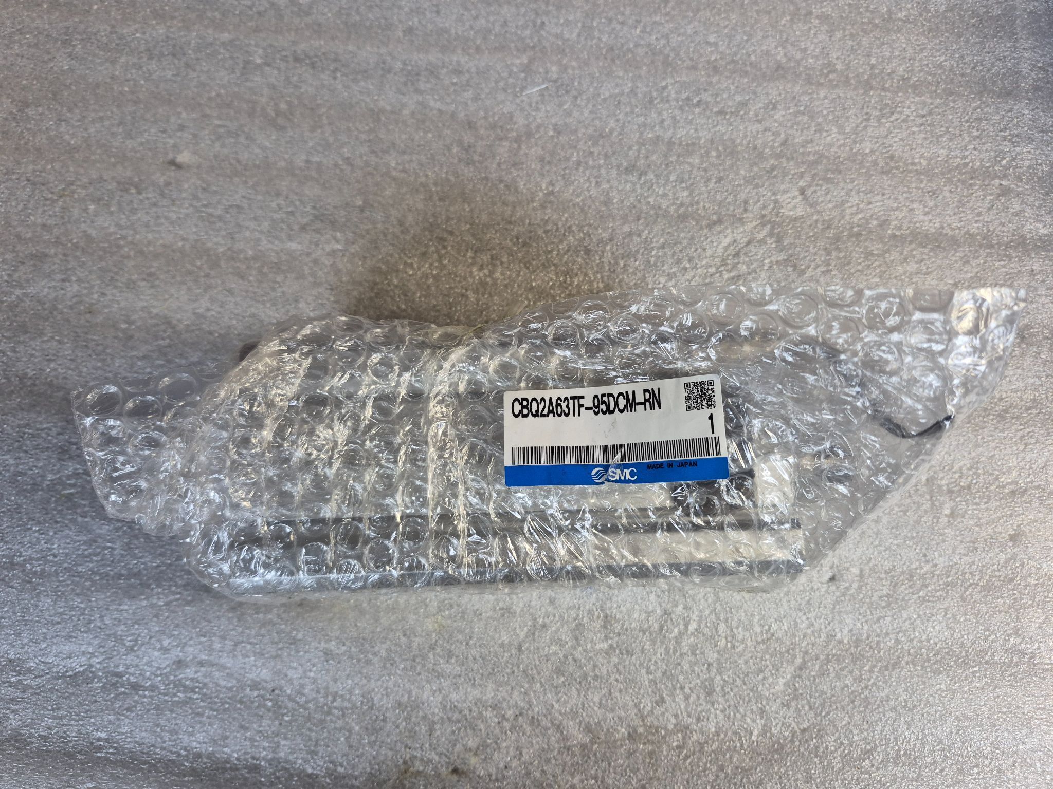 SMC CBQ2A63TF‑95DCM‑RN Compact Pneumatic Cylinder USED 0