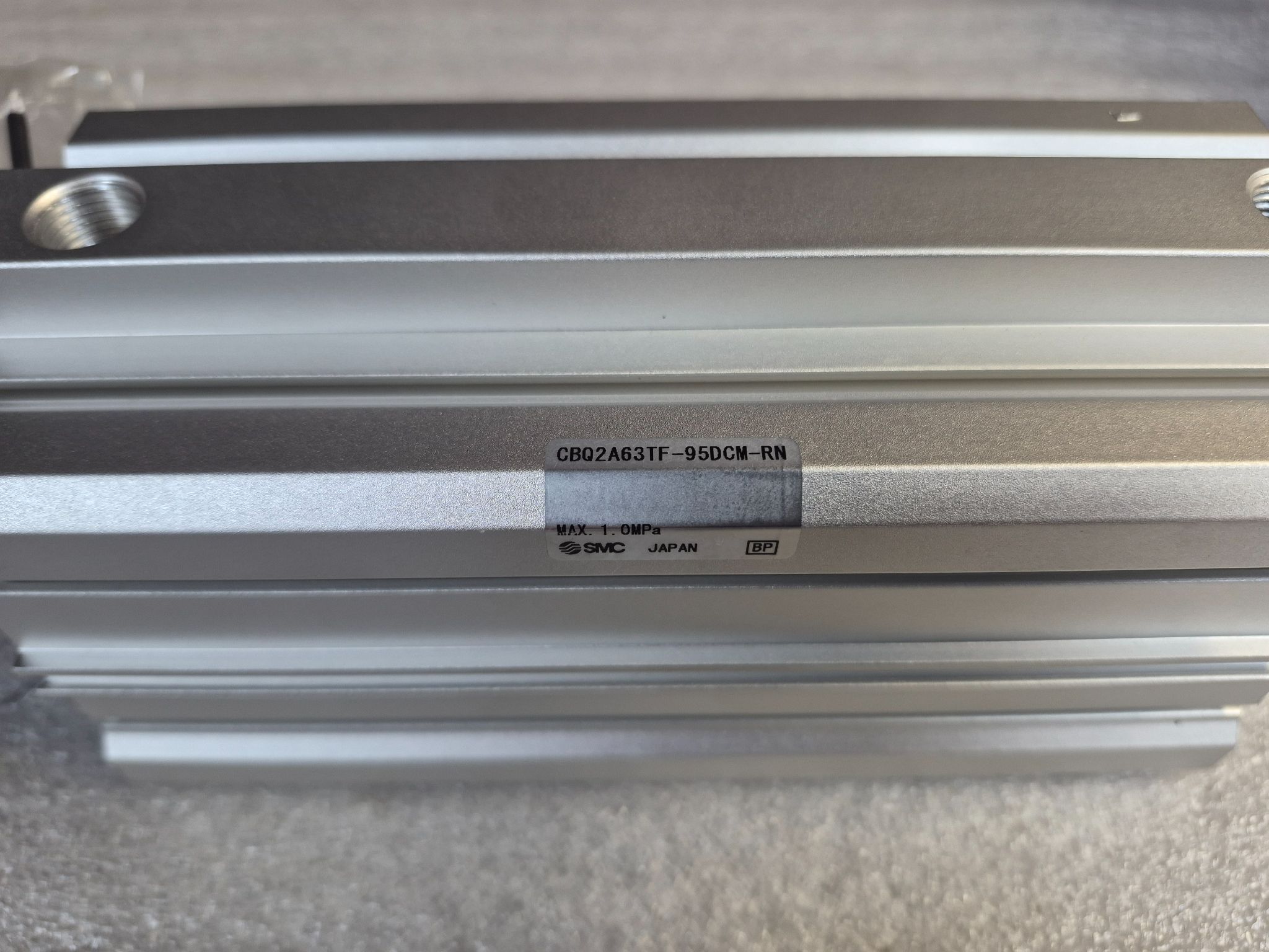 SMC CBQ2A63TF‑95DCM‑RN Compact Pneumatic Cylinder USED 3