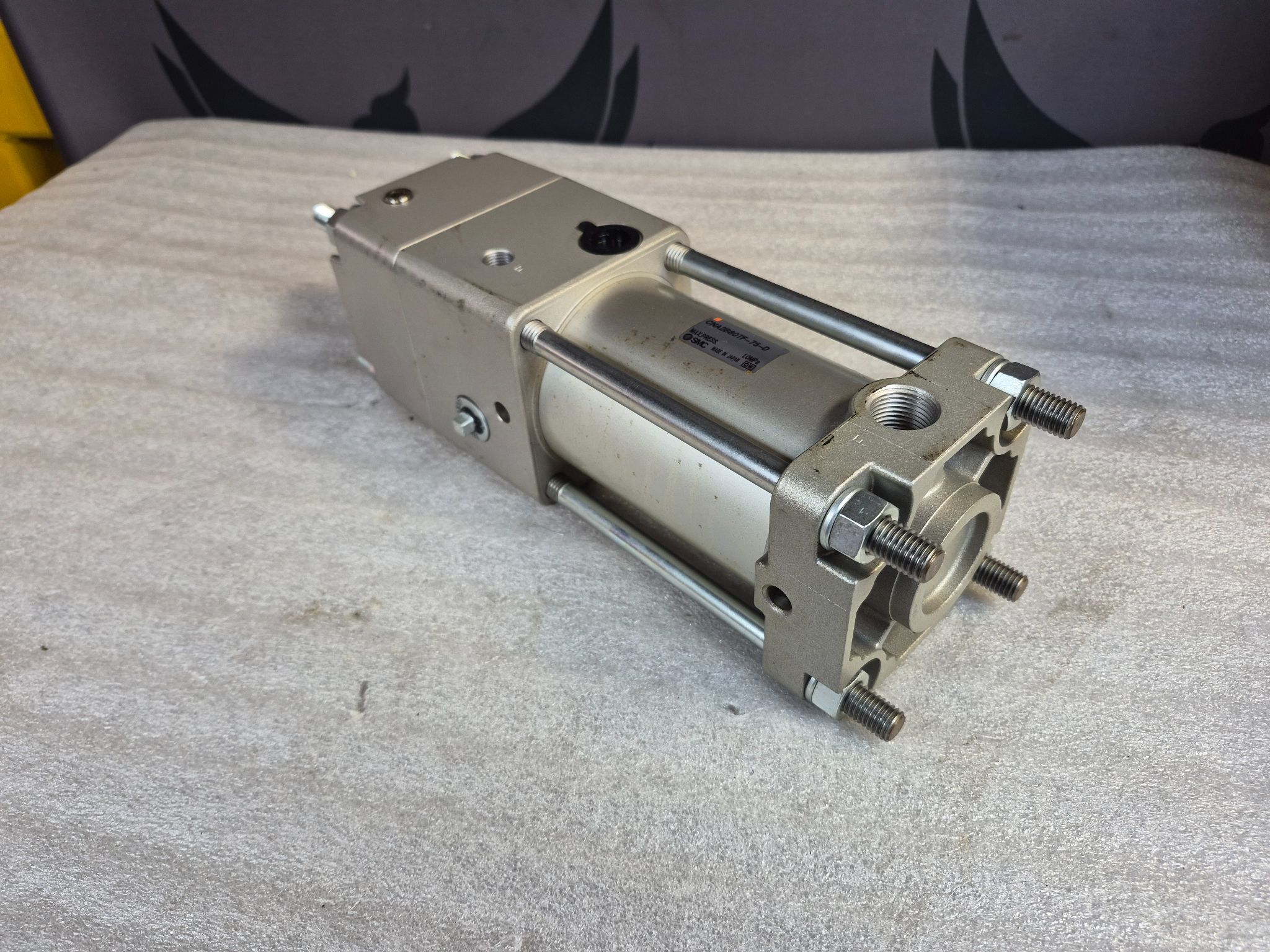 SMC CNA2B80TF-75-D Pneumatic Air Cylinder USED 0