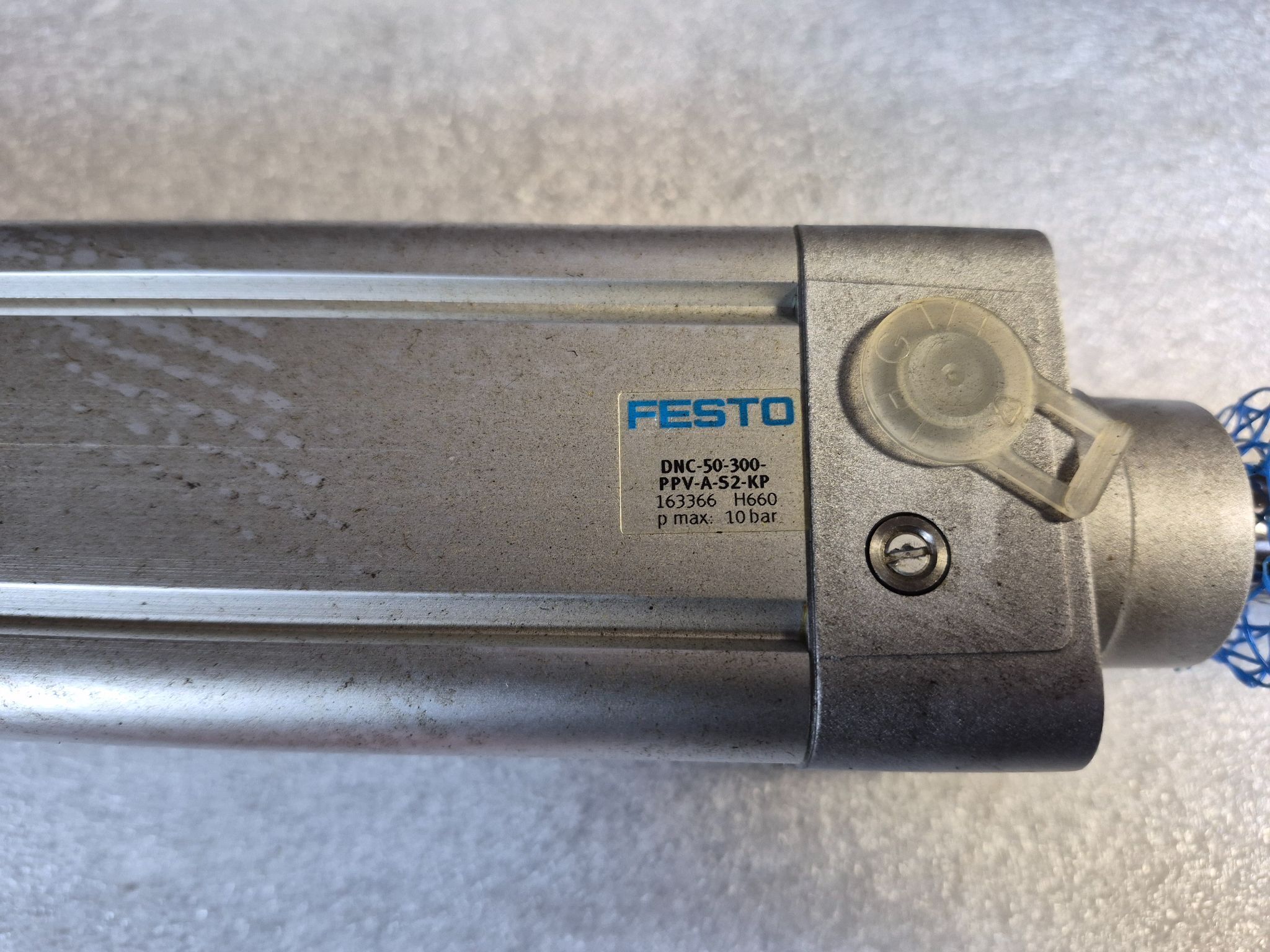 Festo DNC-50-300-PPV-A-S2-KP Pneumatic Air Cylinder USED 2