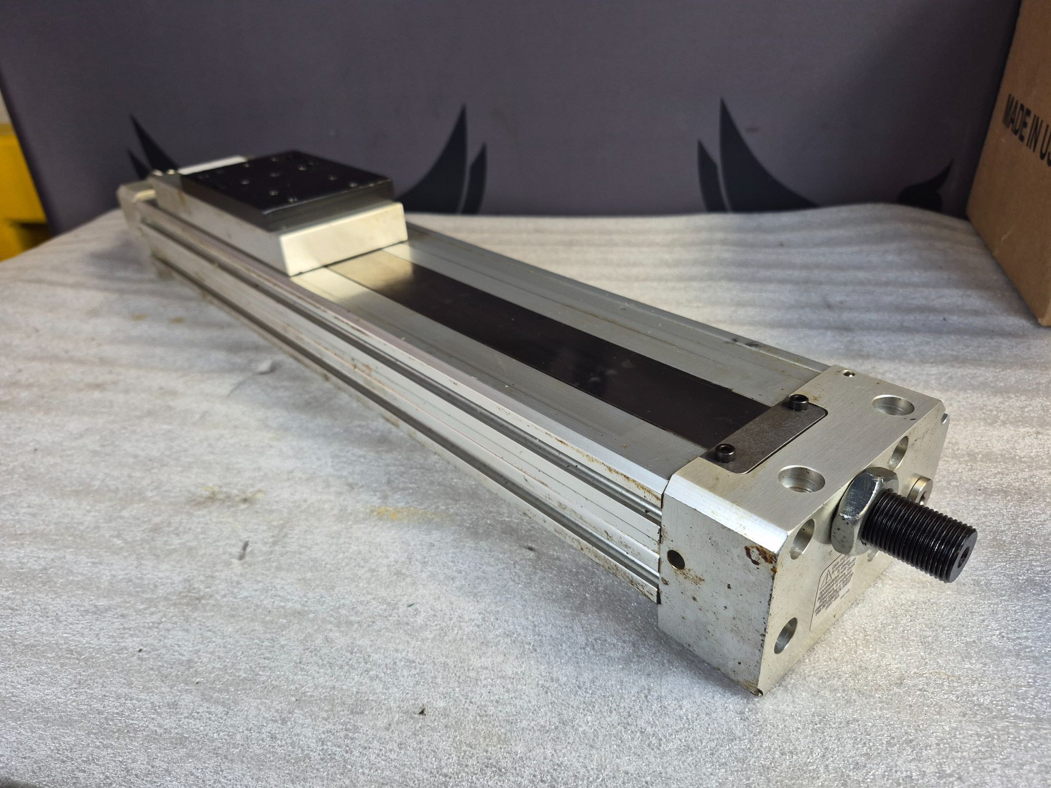PHD SFP6 40X300-AB-DB Guided Pneumatic Slide USED 0