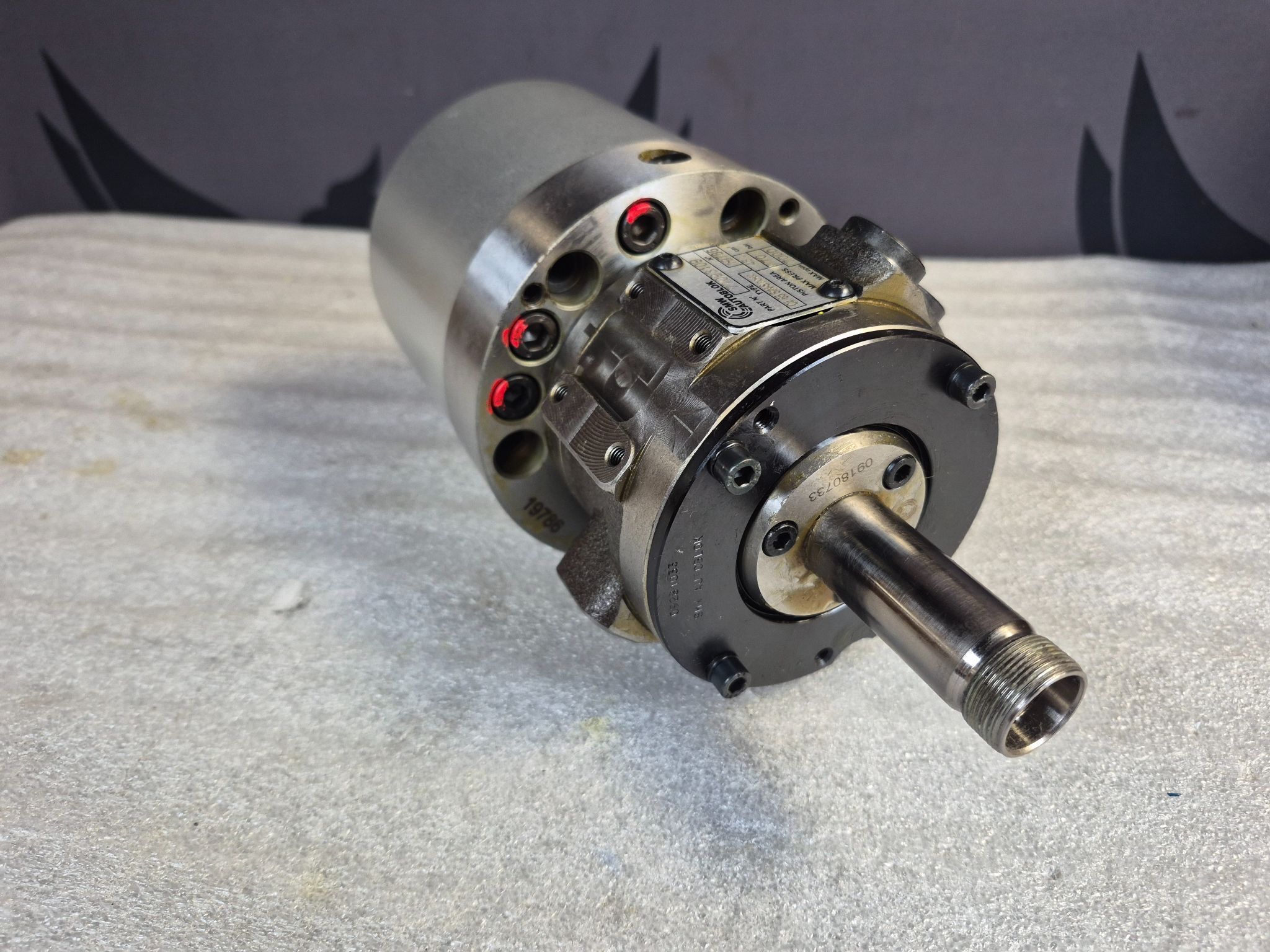 SMW AUTOBLOK 77093109 Cil. 85 SIN-S no-cc Clamping Cylinder USED 2