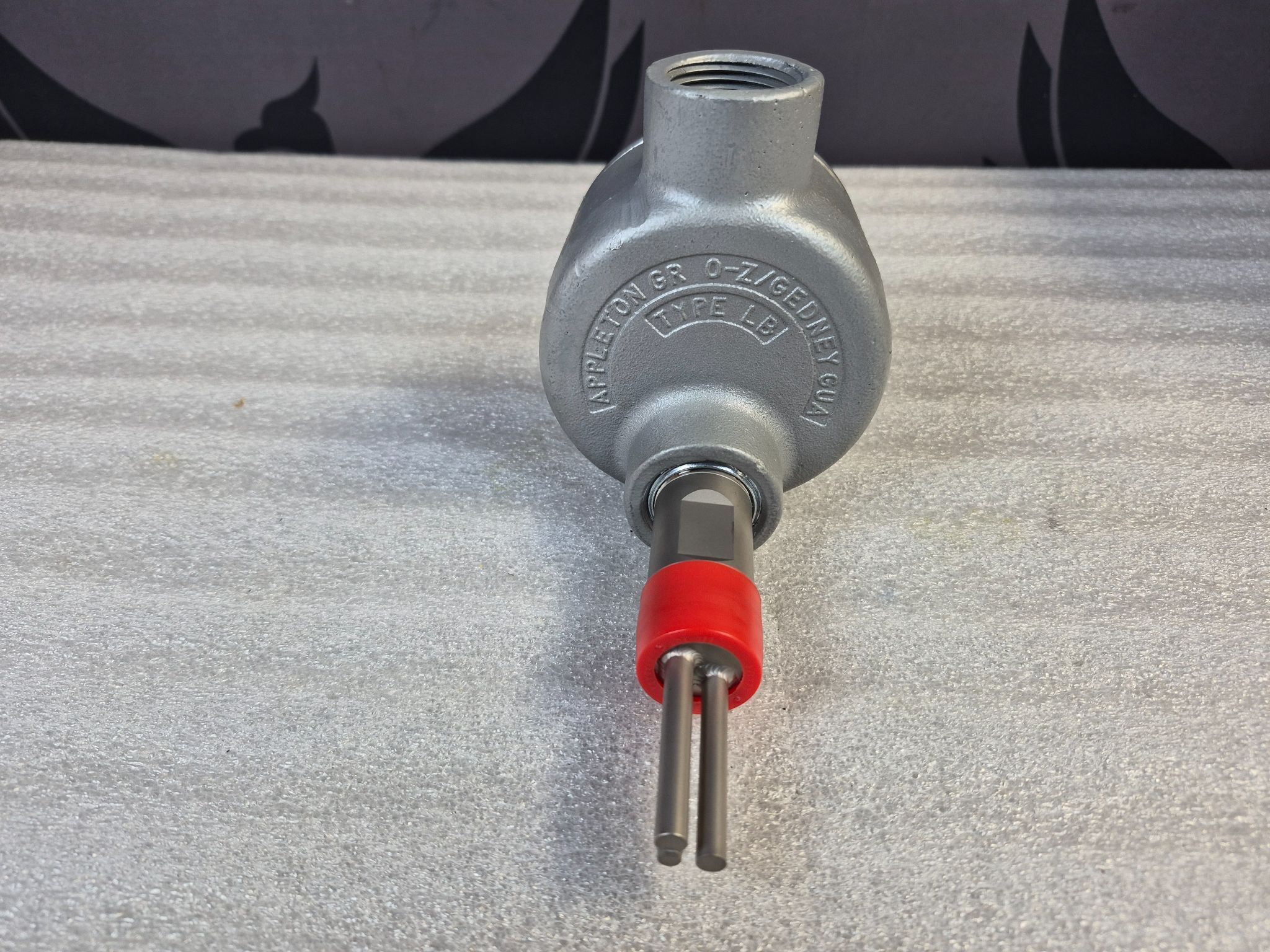 Appleton GREFHC O‑Z/Gedney GUA Type L‑B Hazardous Location Conduit Body USED 1