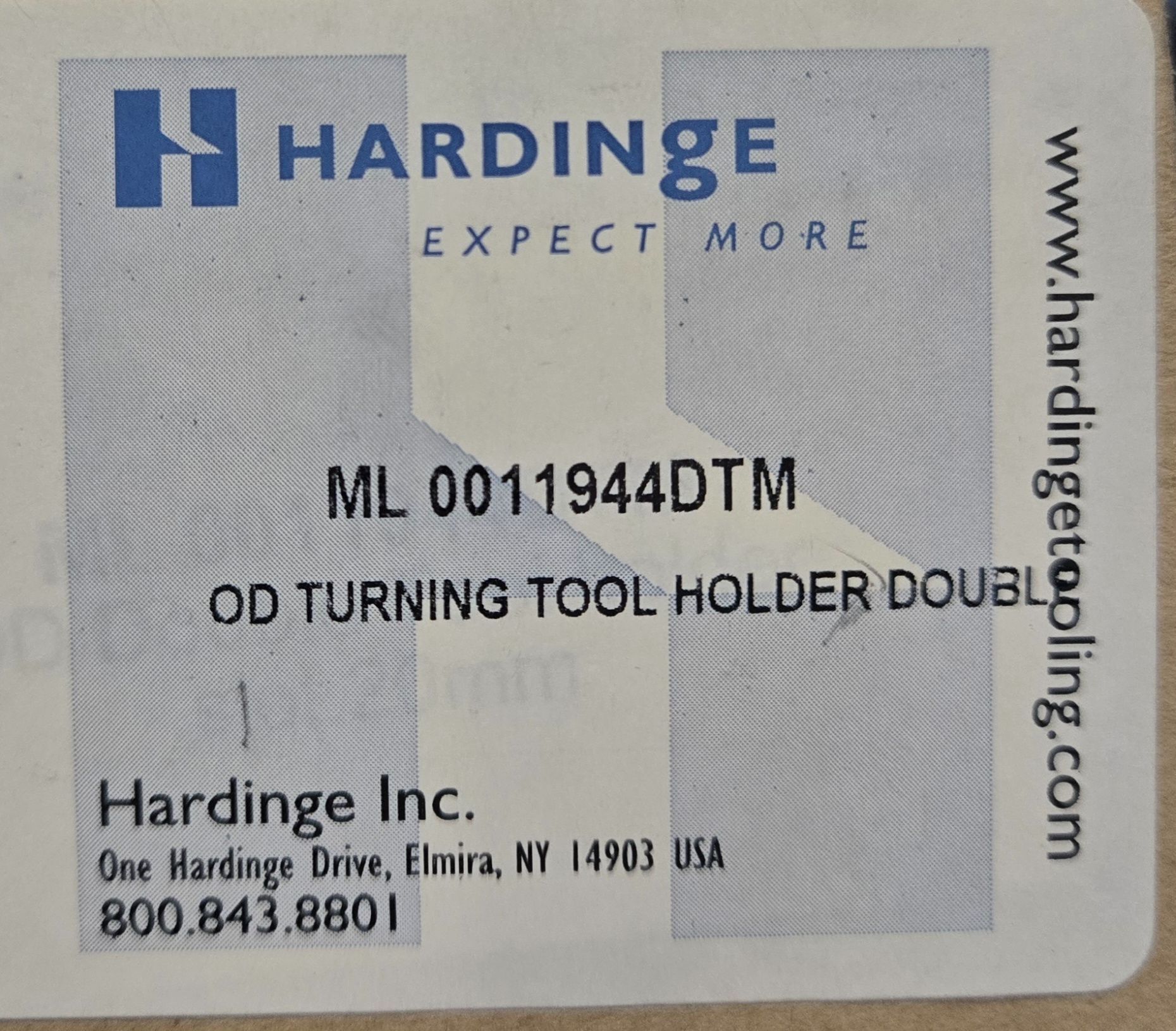 HARDINGE ML 0011944DTM C40 Turning Tool Holder Combo - NEW 4
