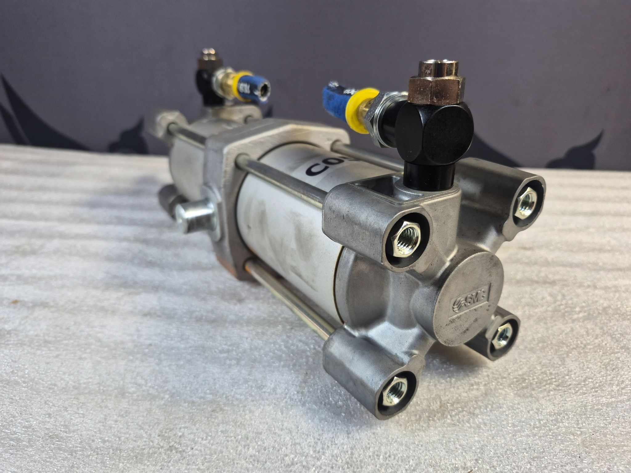 SMC C96ST80‑200C ISO 15552 Tie‑Rod Pneumatic Cylinder 80mm Bore 200mm Stroke NEW 1