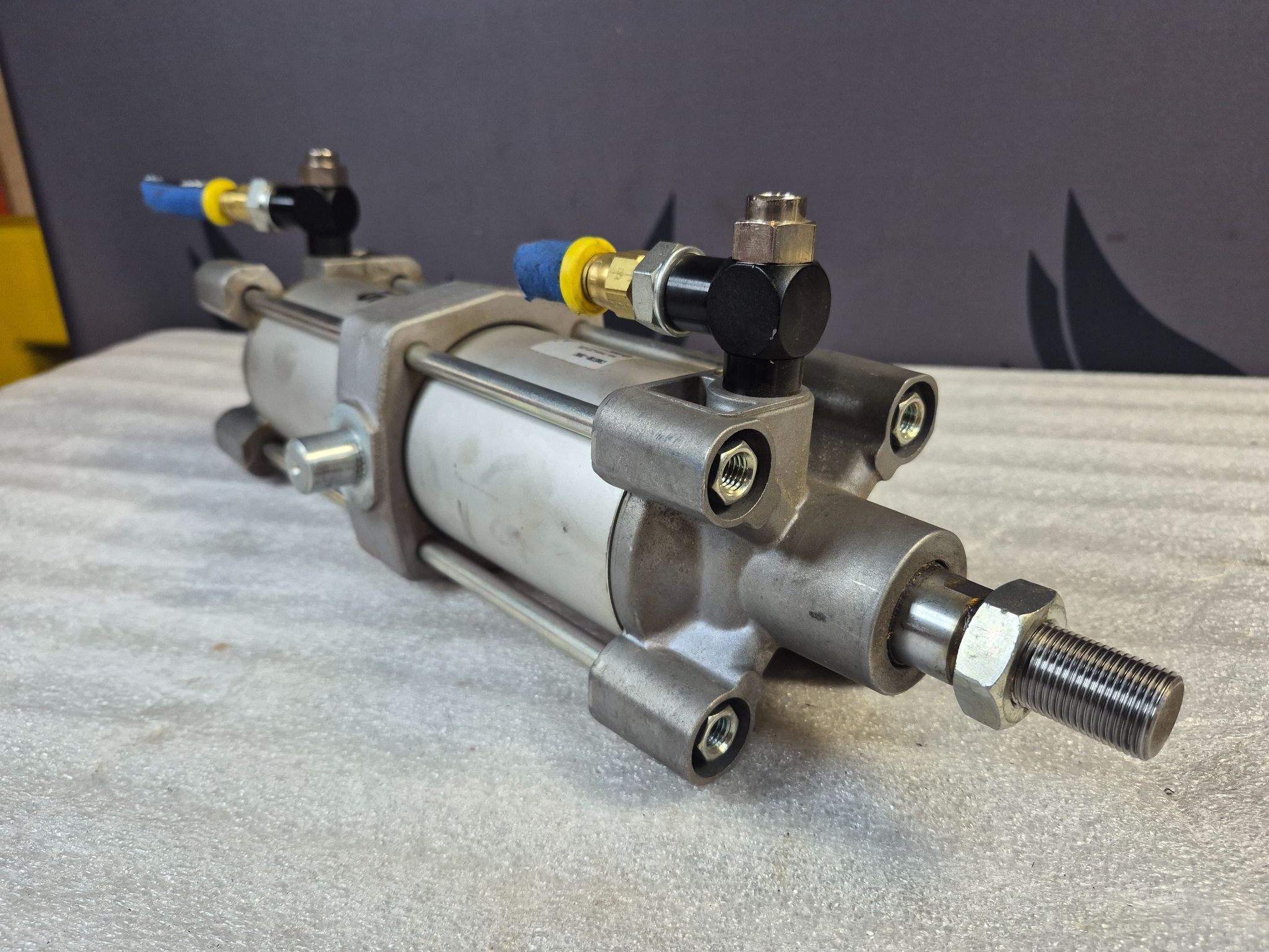 SMC C96ST80‑200C ISO 15552 Tie‑Rod Pneumatic Cylinder 80mm Bore 200mm Stroke NEW 2