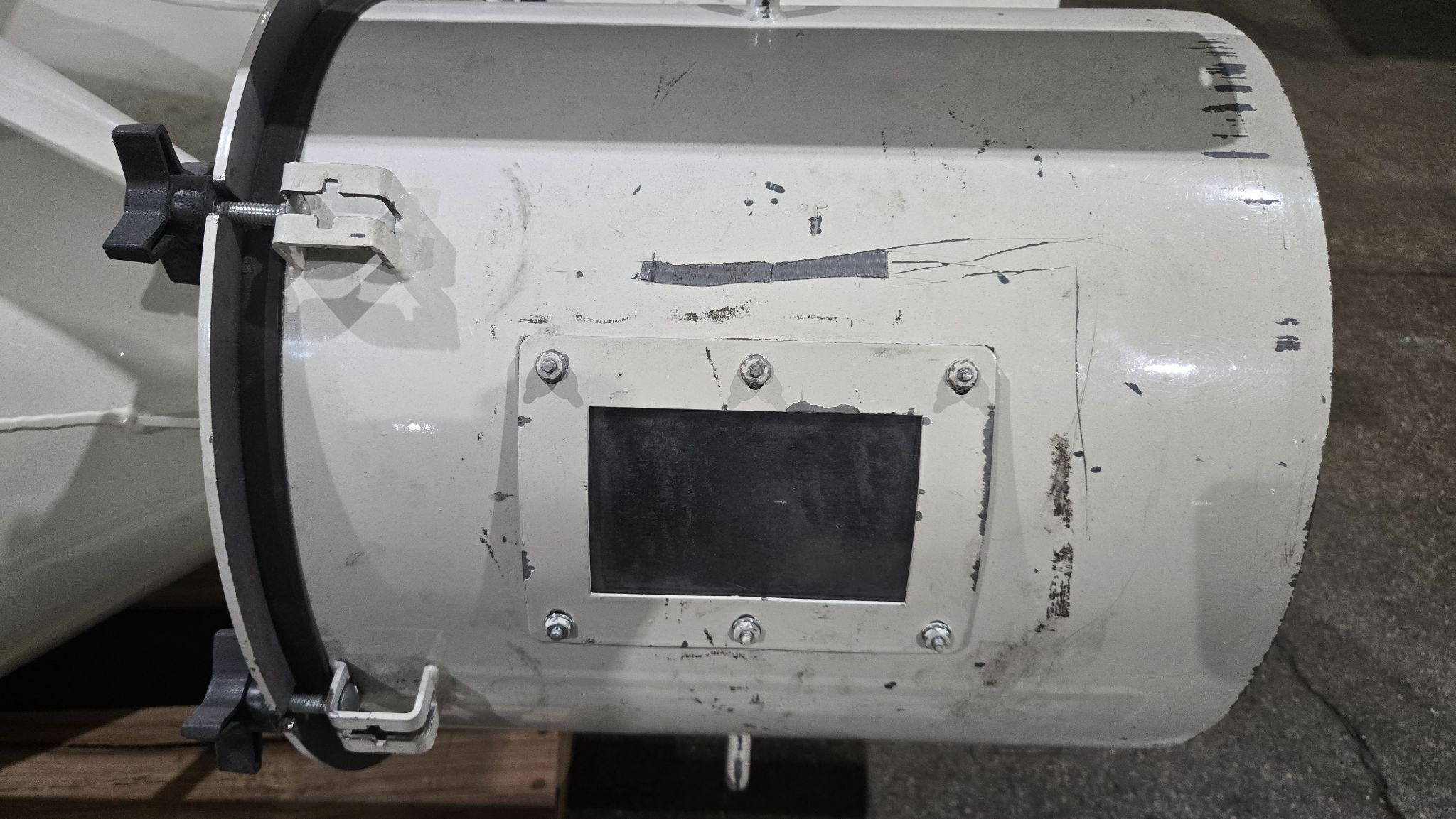 Una-Dyn US15-15504 5HP Vacuum Pump System 460V 3PH with Hopper USED 9