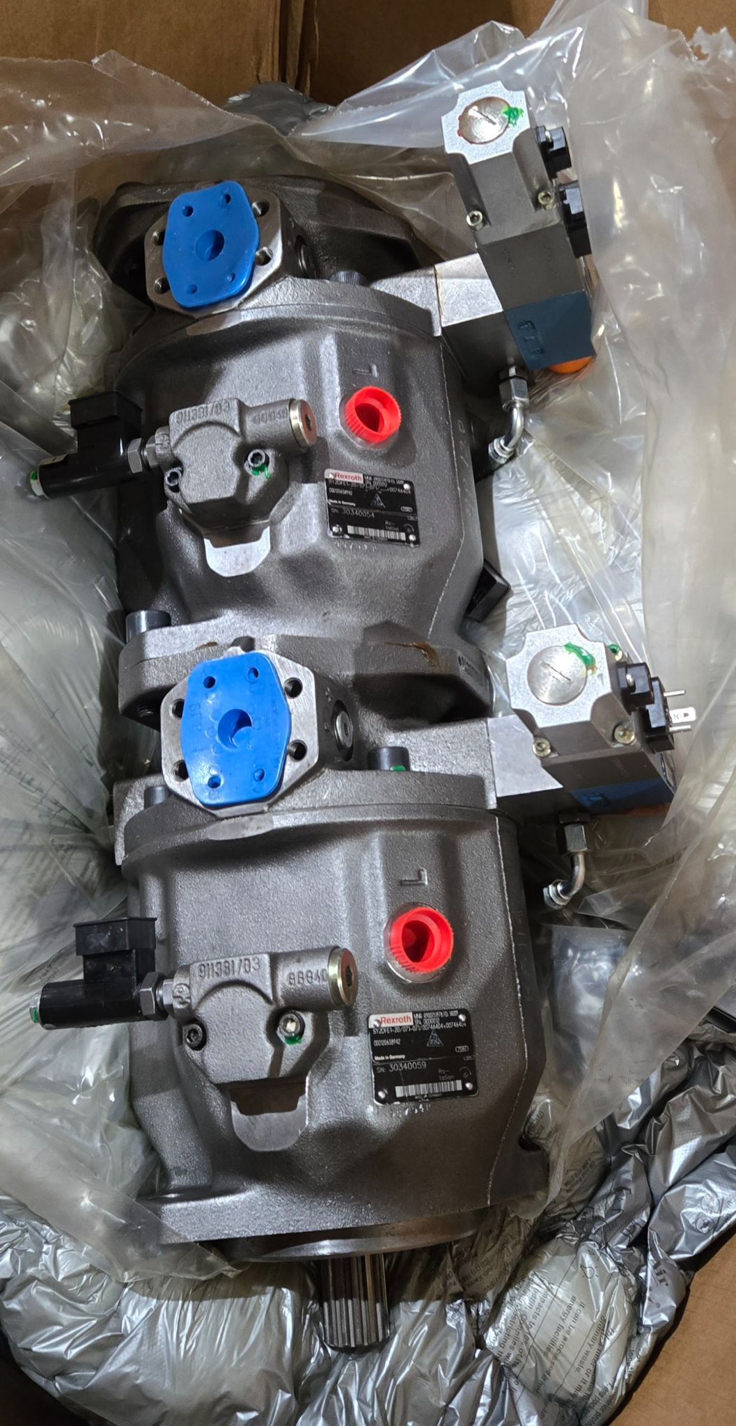 REXROTH R900751978 SY2DFE1‑20/071‑071 2x071 Proportional Axial Piston Pump USED 0