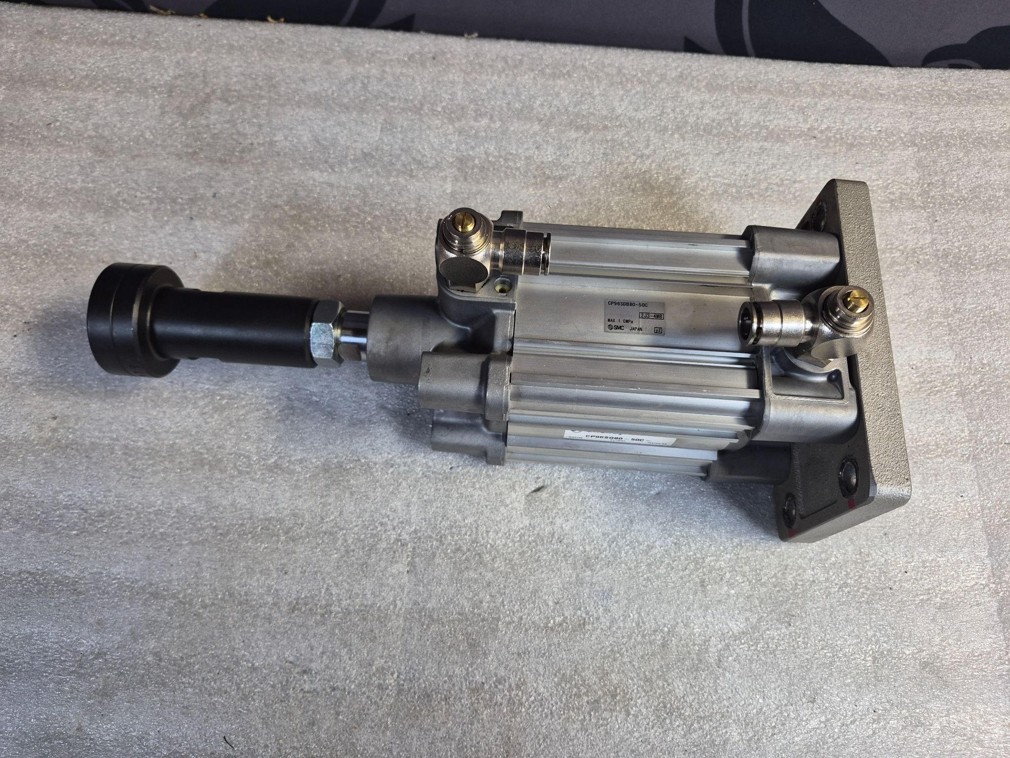 SMC CP96SDB80-50C Pneumatic Air Cylinder 80mm Bore 50mm Stroke USED 0