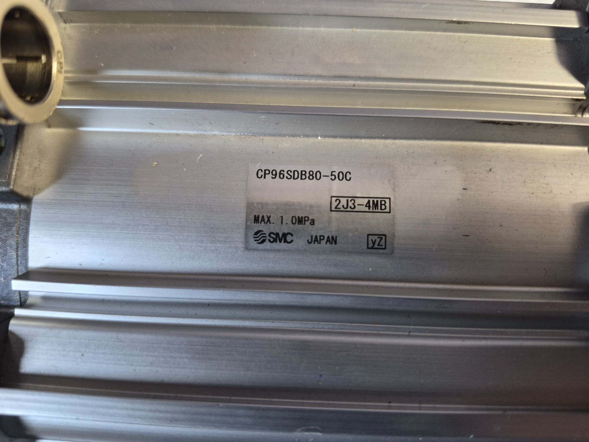 SMC CP96SDB80-50C Pneumatic Air Cylinder 80mm Bore 50mm Stroke USED 3