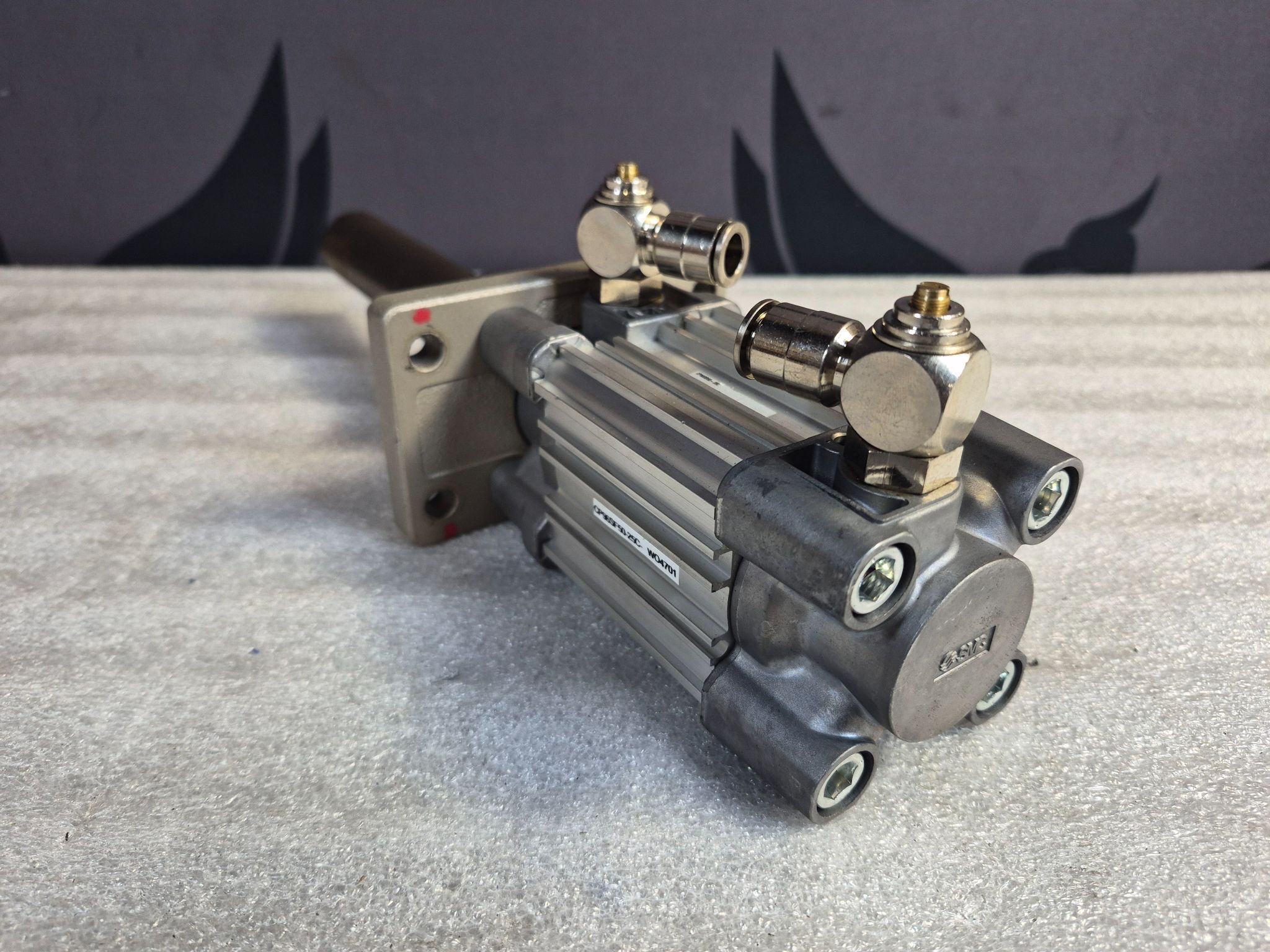 SMC CP96SB50-25C Pneumatic Air Cylinder 50mm Bore 25mm Stroke USED 1