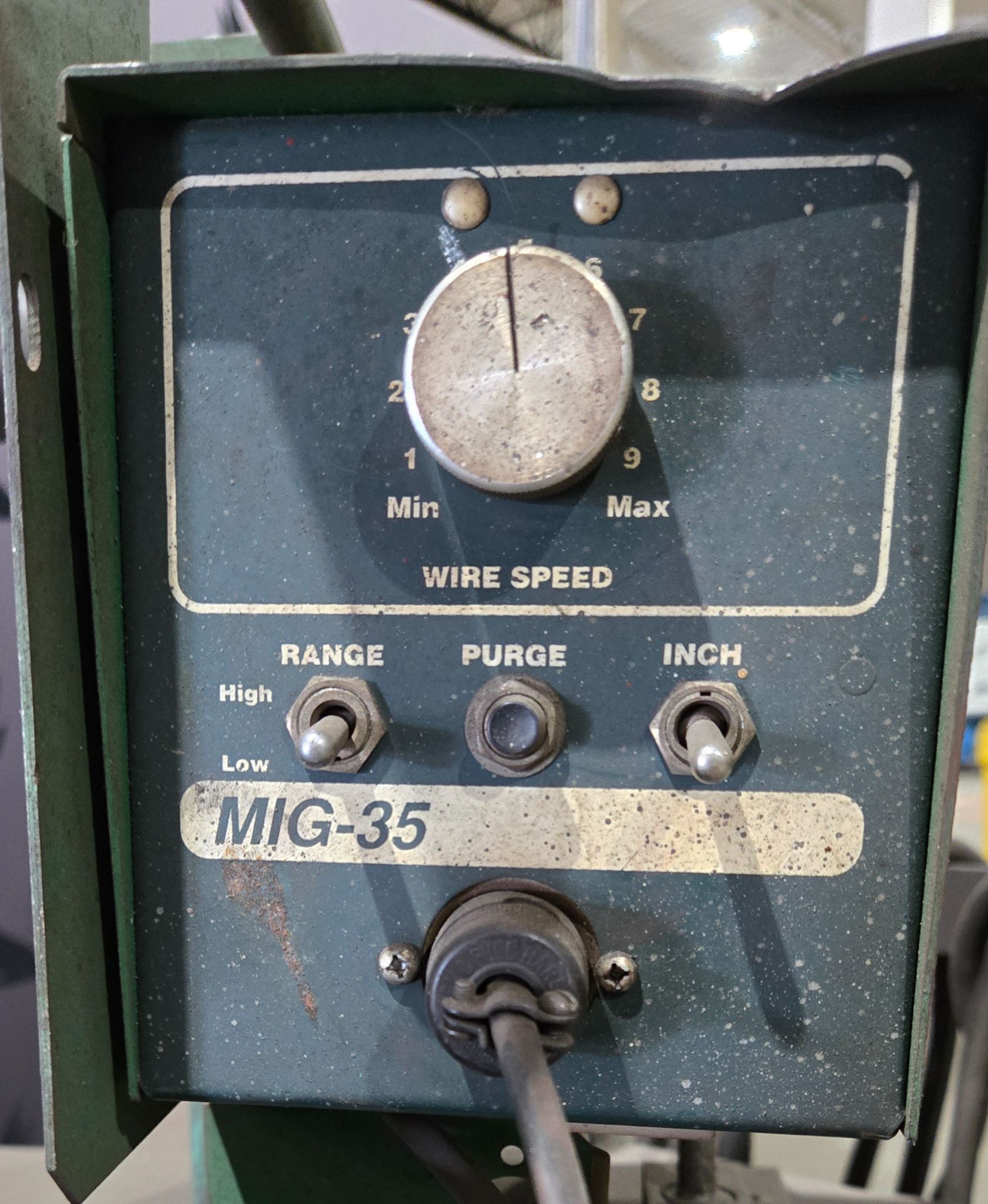 Union Carbide VI-450-SS MIG Welder With MIG-35 Wire Feeder 450A 3PH USED 9