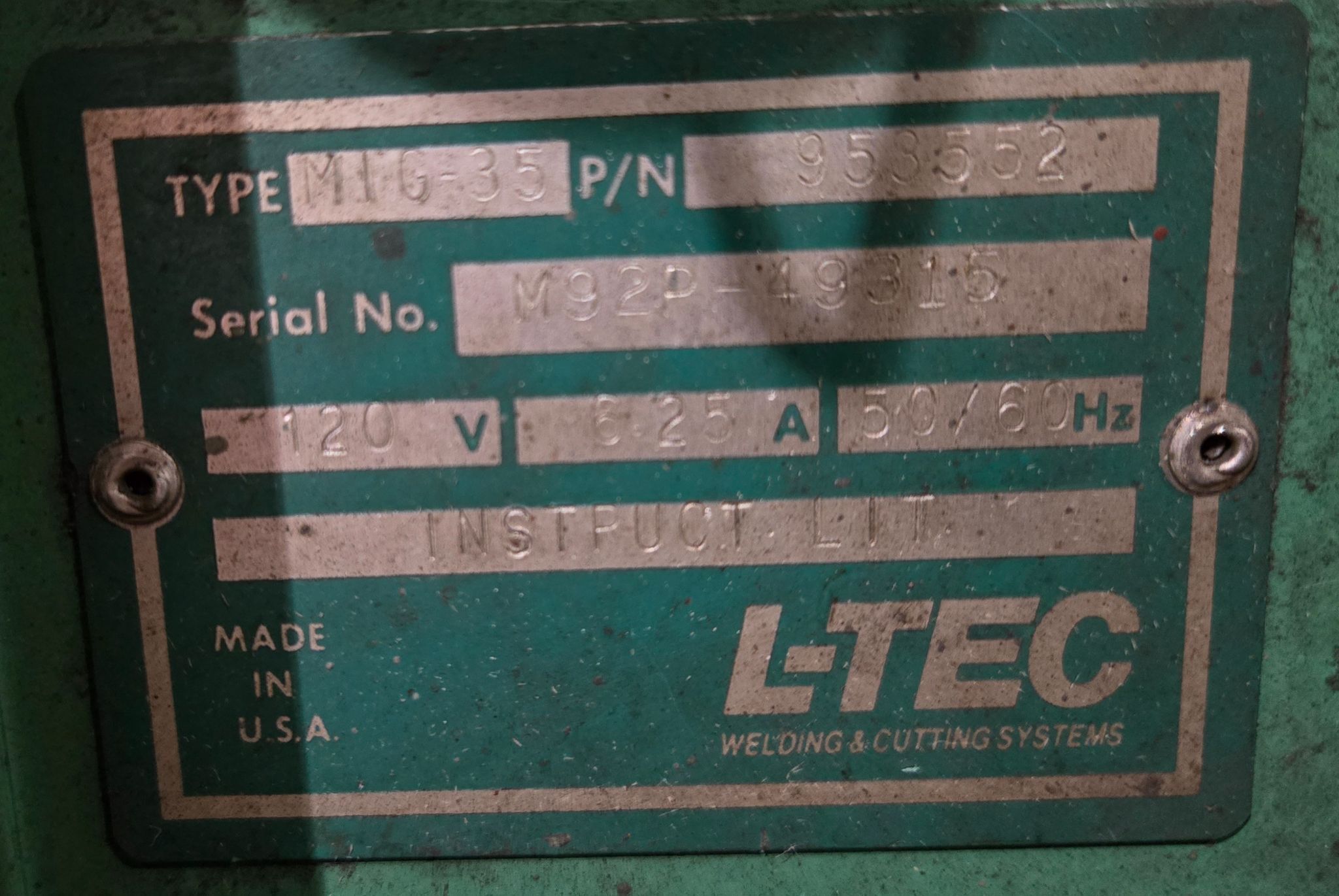 Union Carbide VI-450-SS MIG Welder With MIG-35 Wire Feeder 450A 3PH USED 11