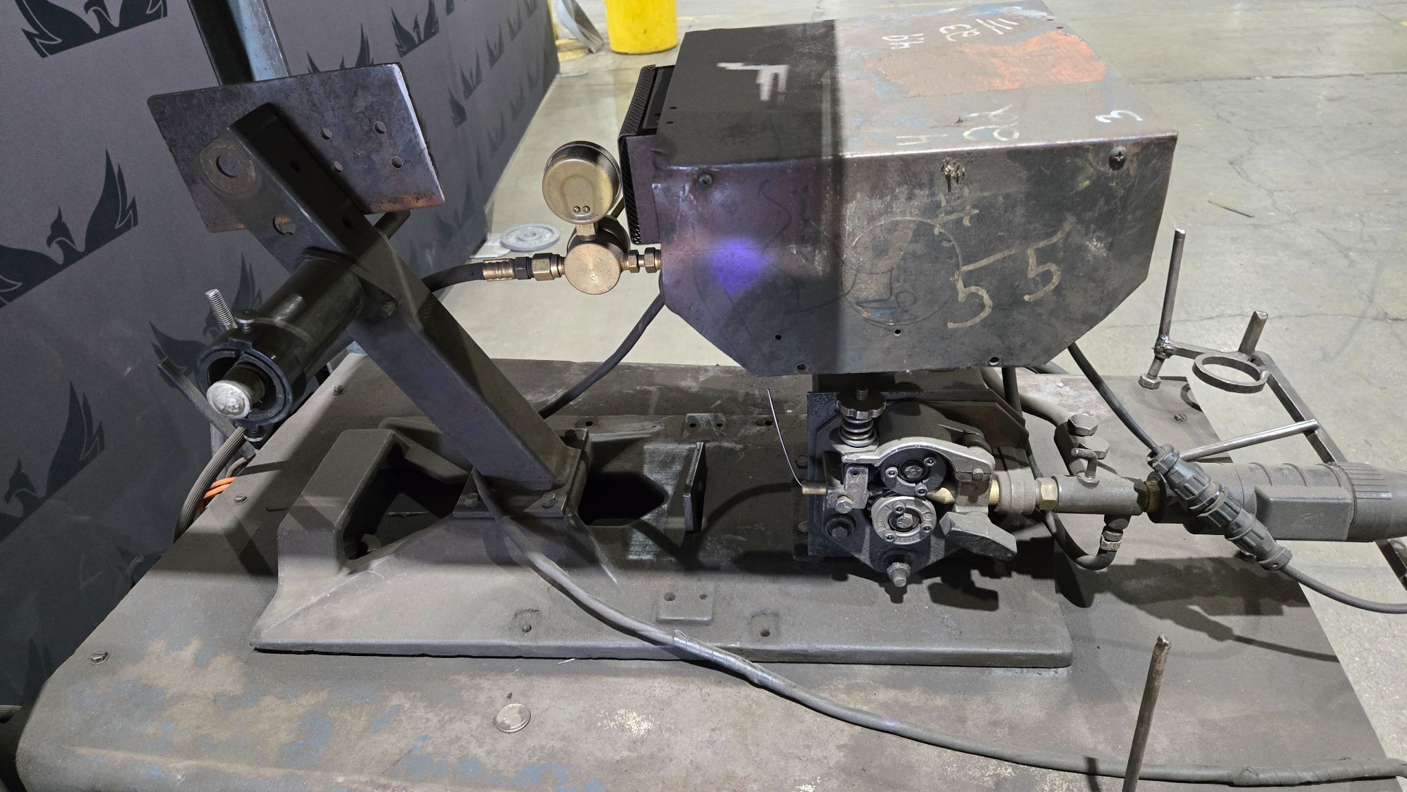 Miller Deltaweld 450 Welder with Millermatic S-52E Wire Feeder USED 8