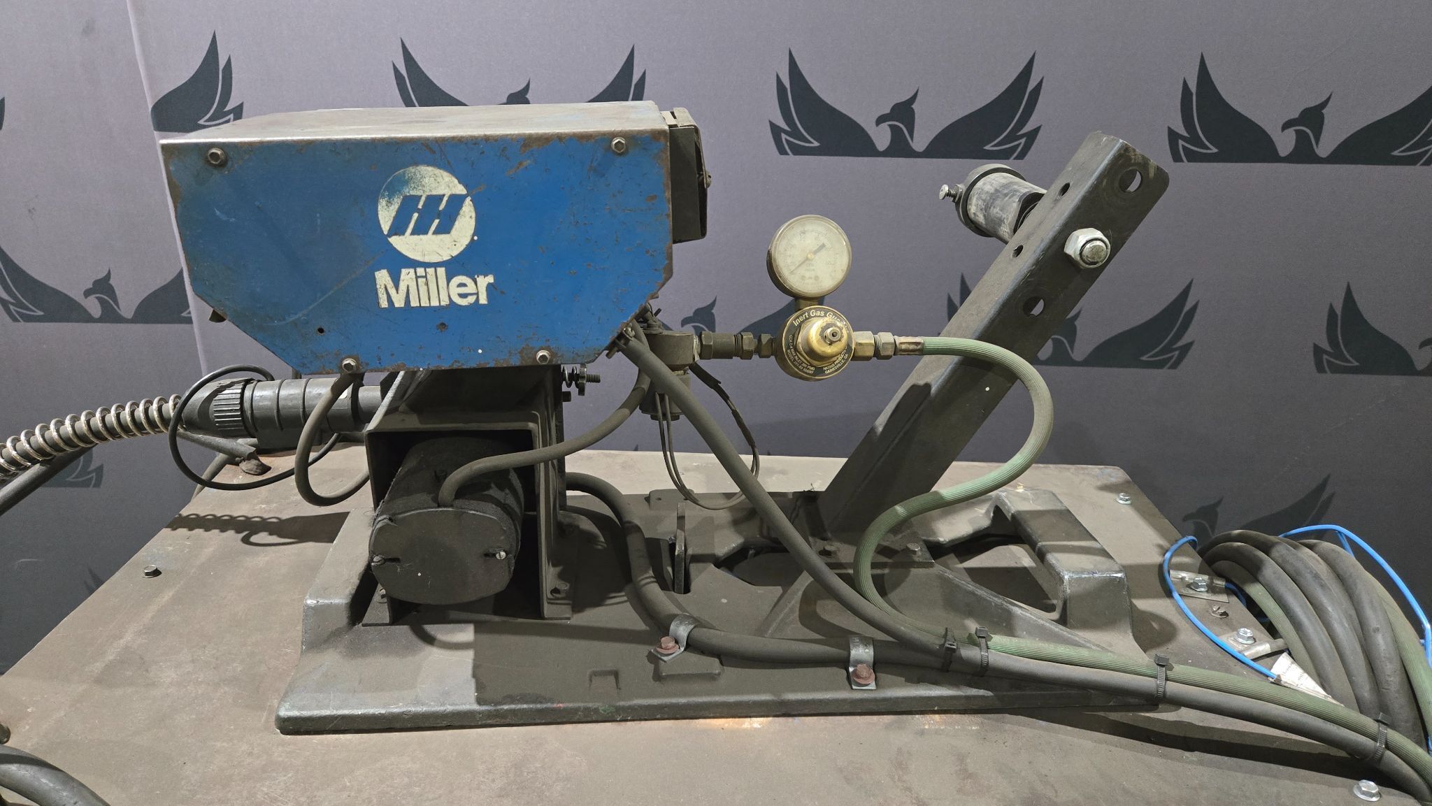 Miller Deltaweld 450 CV DC Welder with Millermatic S-52E Wire Feeder USED 9