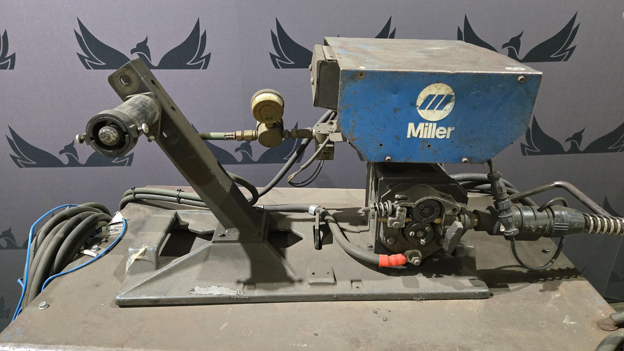 Miller Deltaweld 450 CV DC Welder with Millermatic S-52E Wire Feeder USED 10