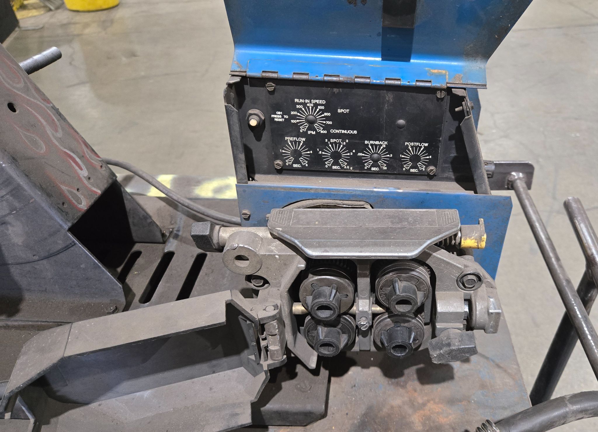 Miller Pulstar 450 CV Pulsed DC Welder with S-60 Wire Feeder USED 10
