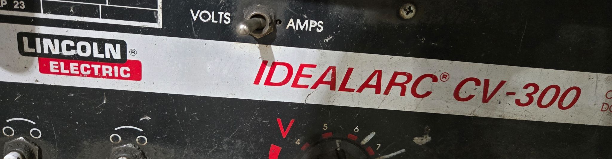 Lincoln Electric Idealarc CV-300 Welder with LN-7 Wire Feeder USED 6