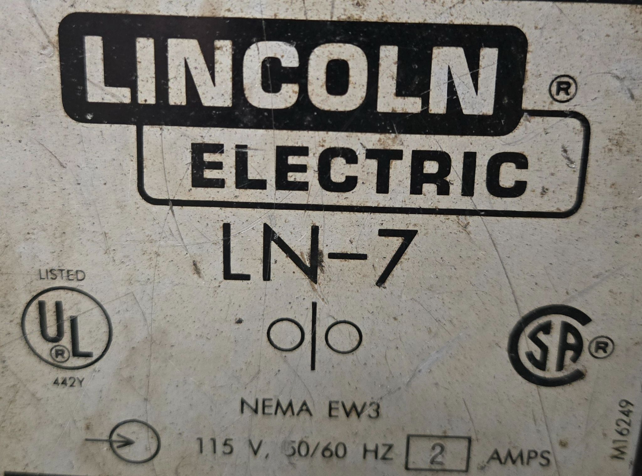 Lincoln Electric Idealarc CV-300 Welder with LN-7 Wire Feeder USED 11