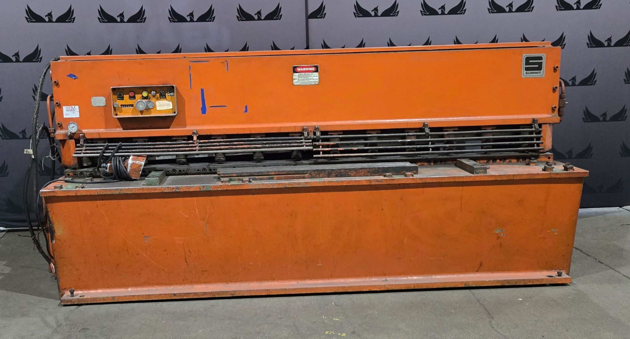 Summit 10 x 1/4 Hydraulic Shear 10 Ft Capacity USED 0