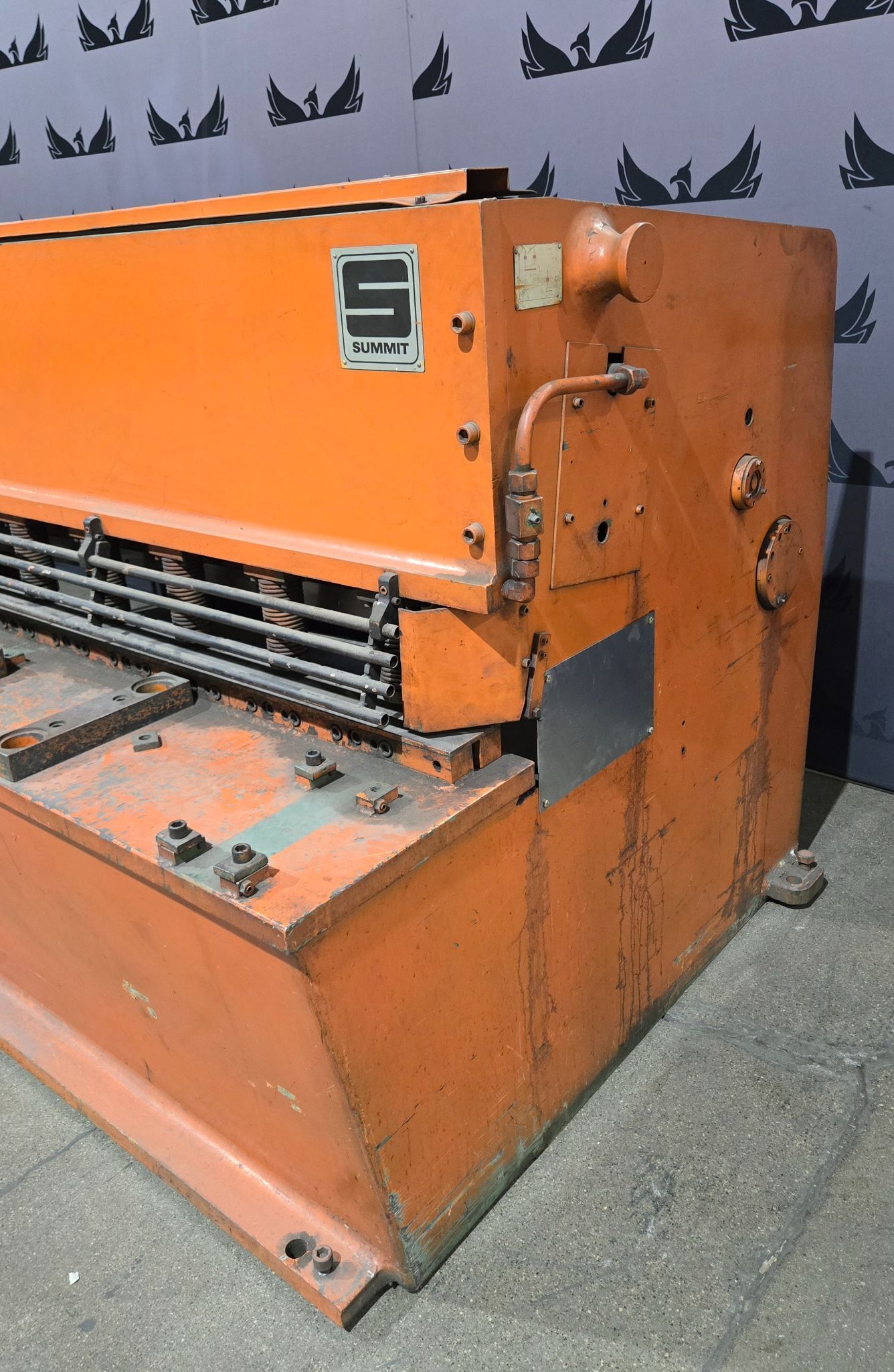 Summit 10 x 1/4 Hydraulic Shear 10 Ft Capacity USED 2