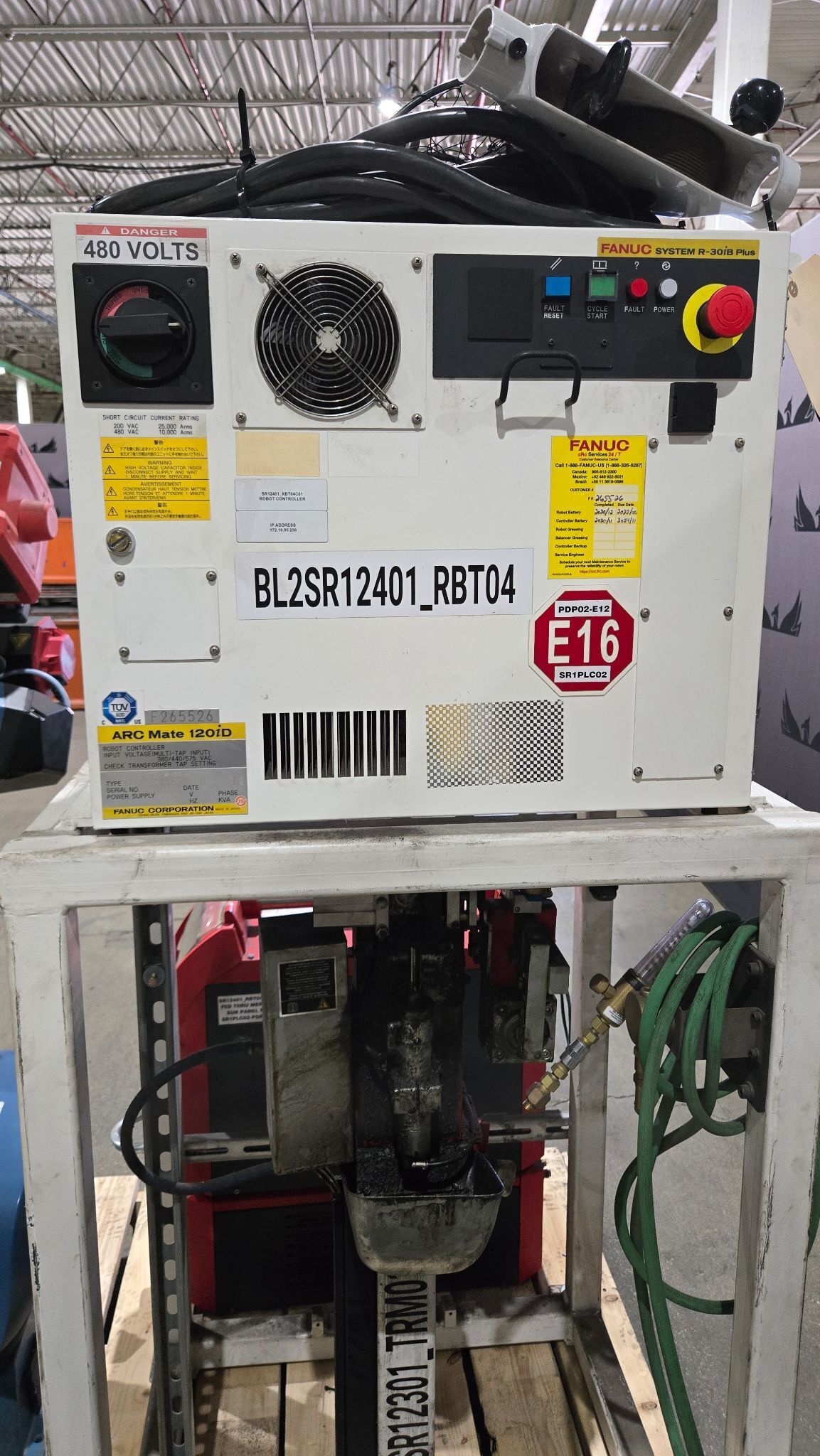 Fanuc ArcMate 120iD Robot Welder + R-30iB Plus + Fronius TPS 400i Welding System 21