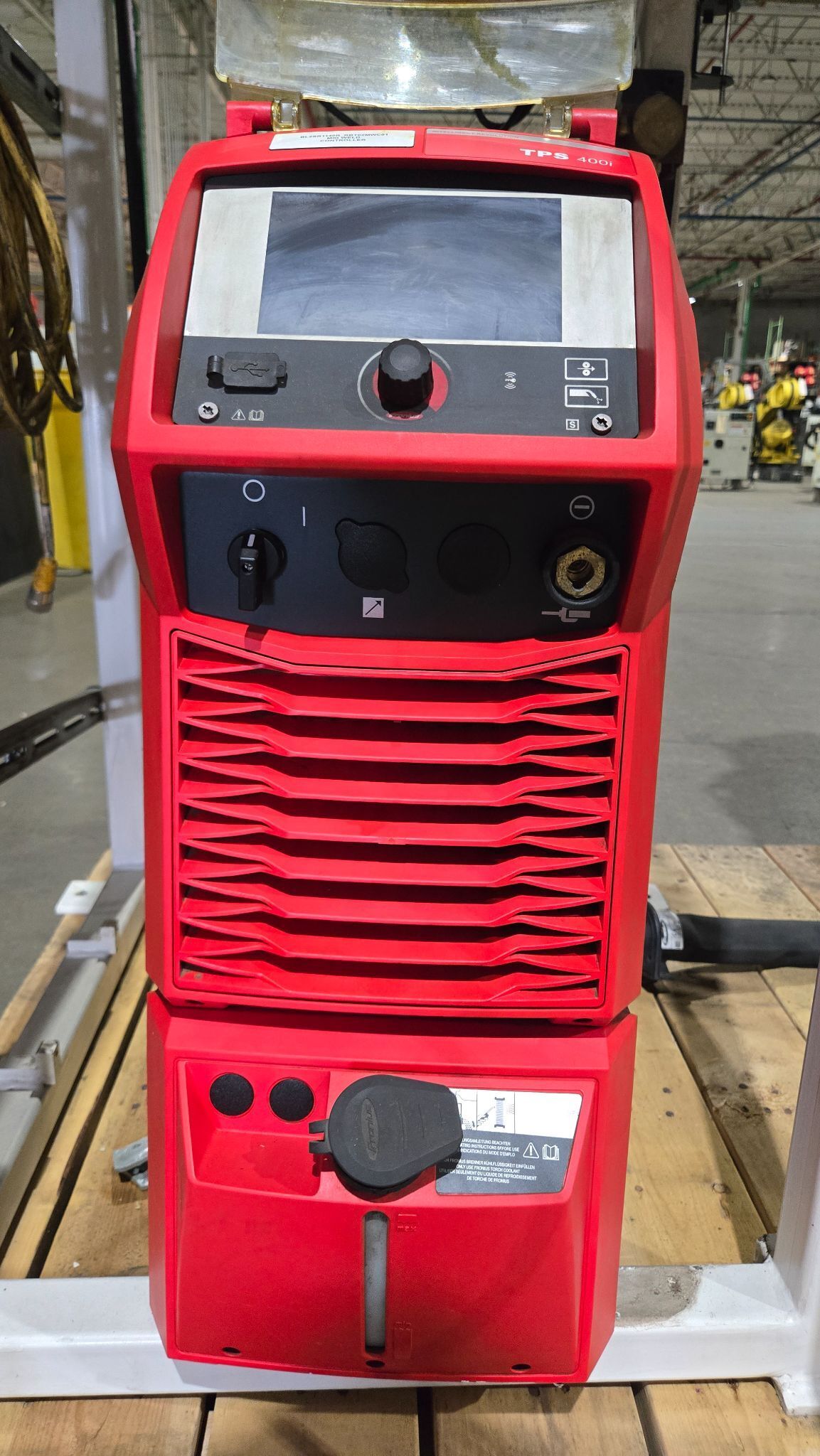 Fanuc Arc Mate 120iD Complete with R-30iB Plus Controller and TPS 400i Weld System USED 12