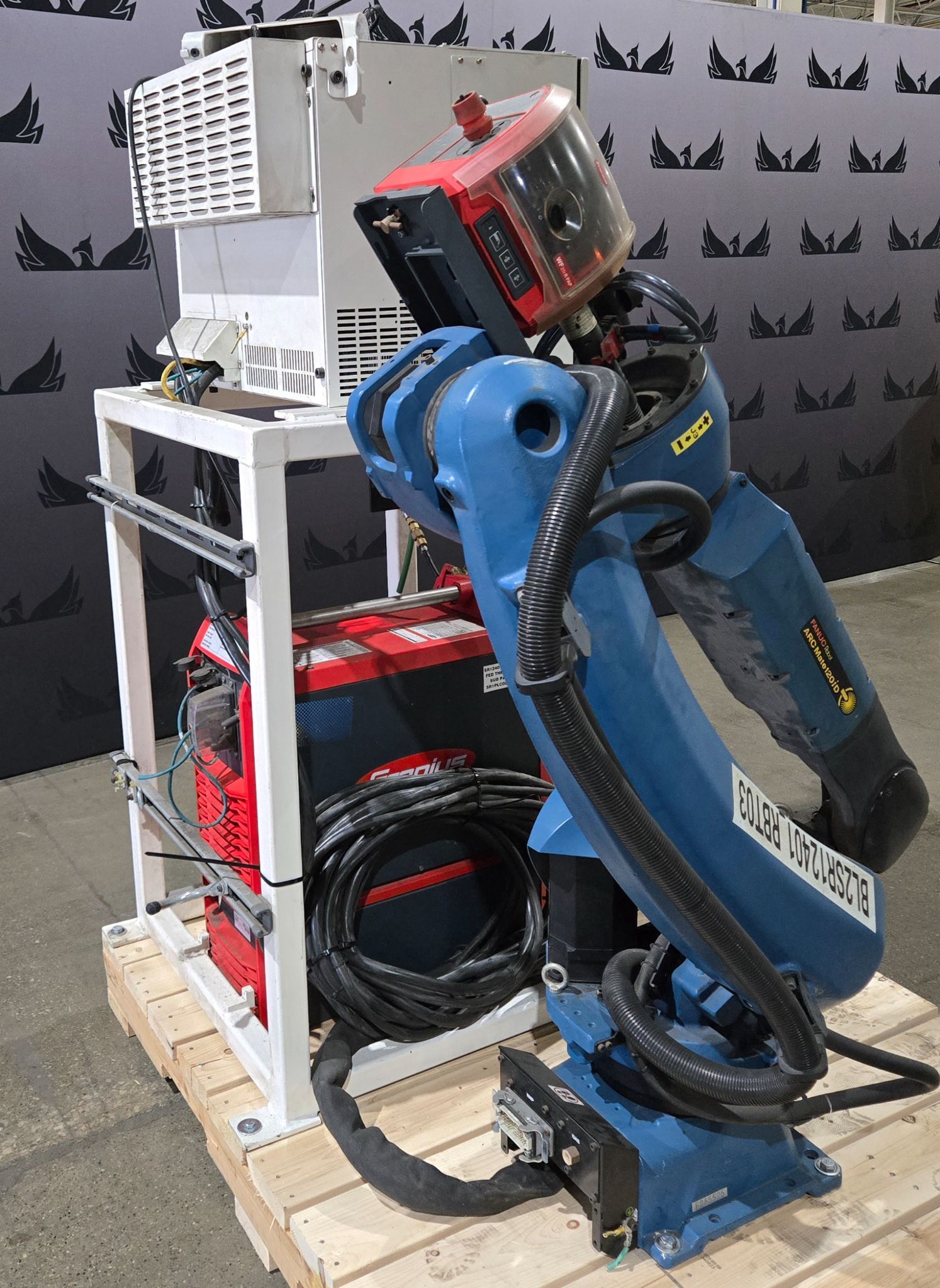 Fanuc Arc Mate 120iD Complete with R-30iB Plus Controller and TPS 400i Weld System USED 2