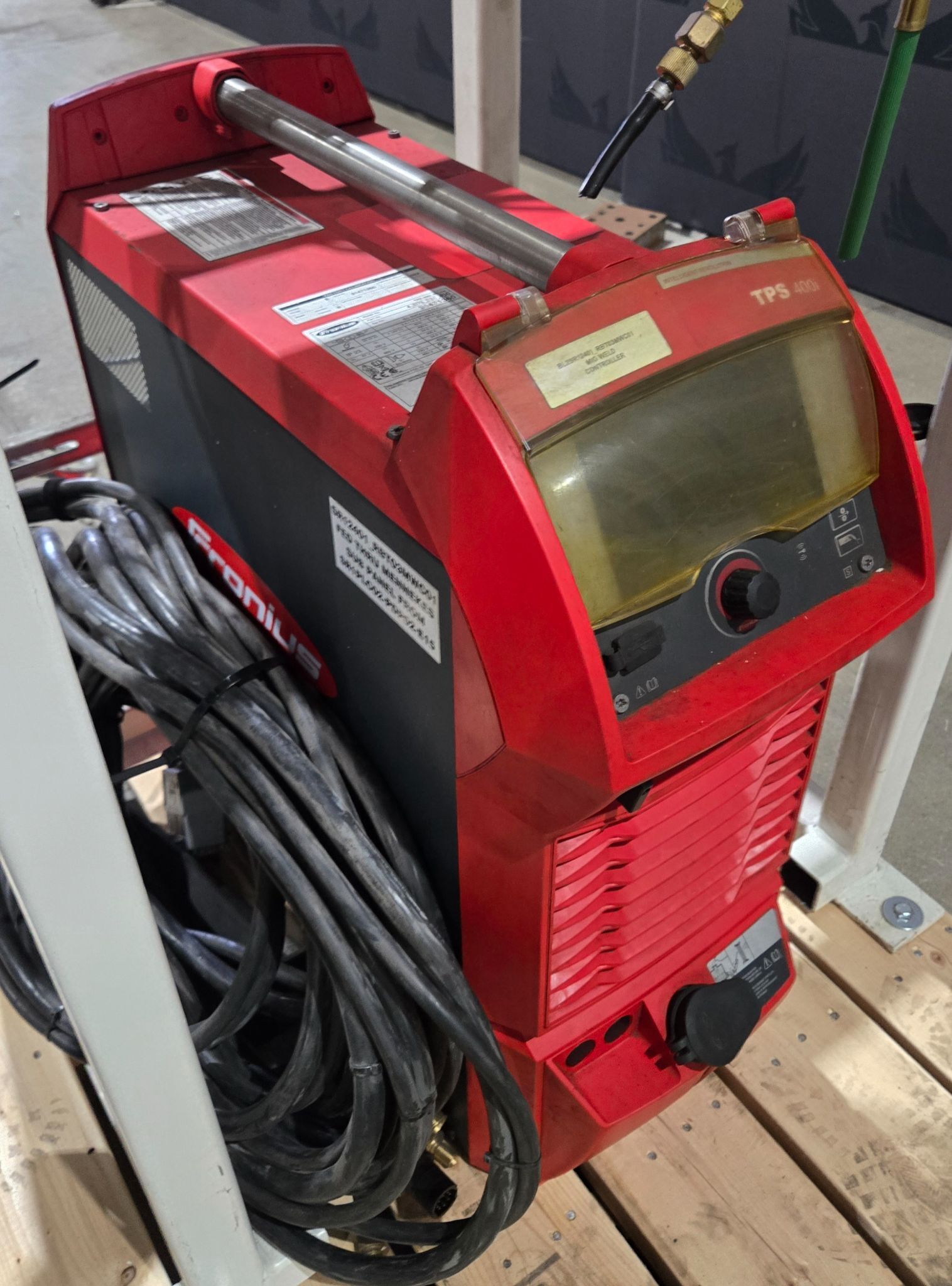 Fanuc Arc Mate 120iD Complete with R-30iB Plus Controller and TPS 400i Weld System USED 10