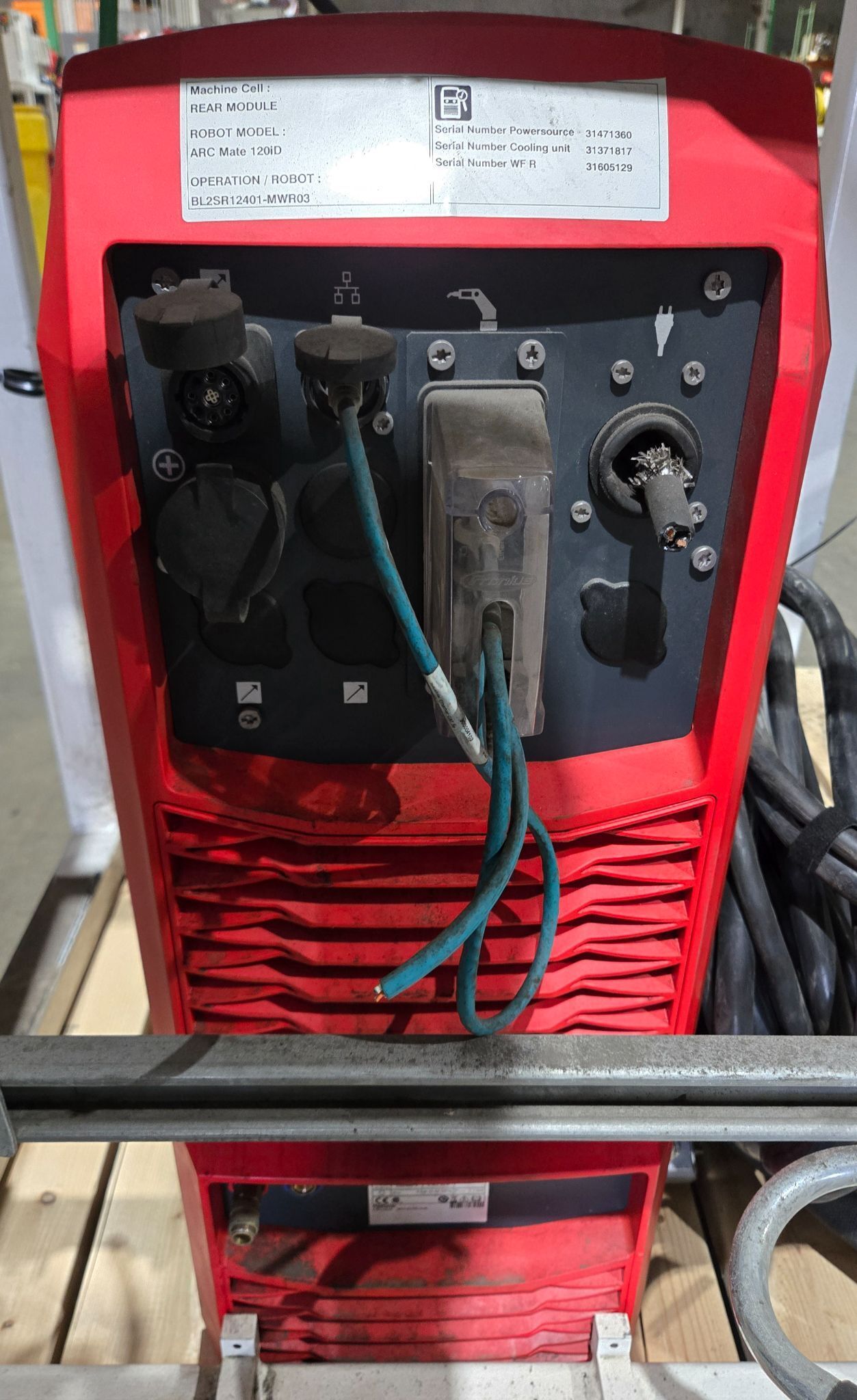 Fanuc Arc Mate 120iD Complete with R-30iB Plus Controller and TPS 400i Weld System USED 12