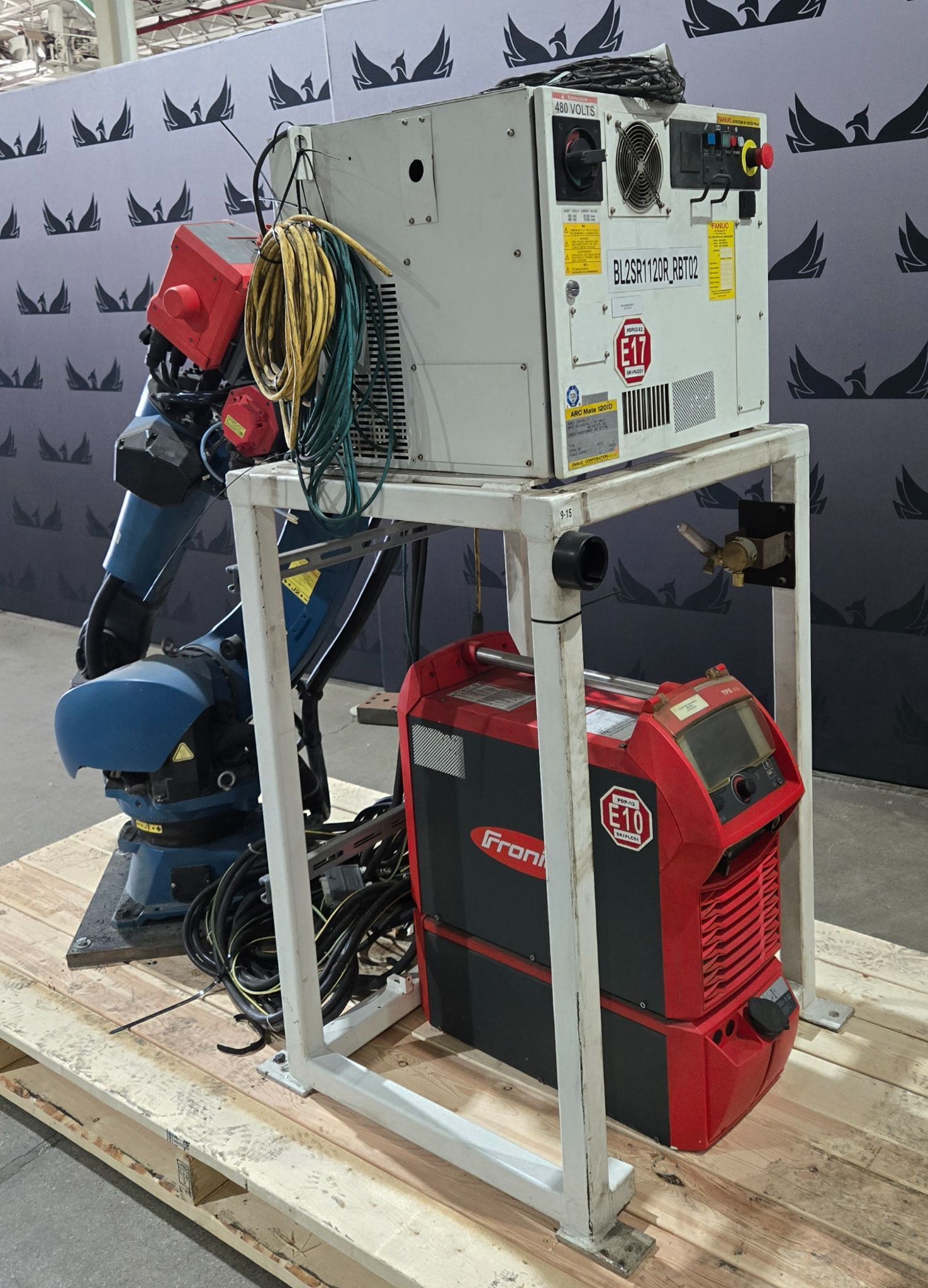Fanuc Arc Mate 120iD Complete with R-30iB Plus Controller and TPS 400i Weld System USED 2