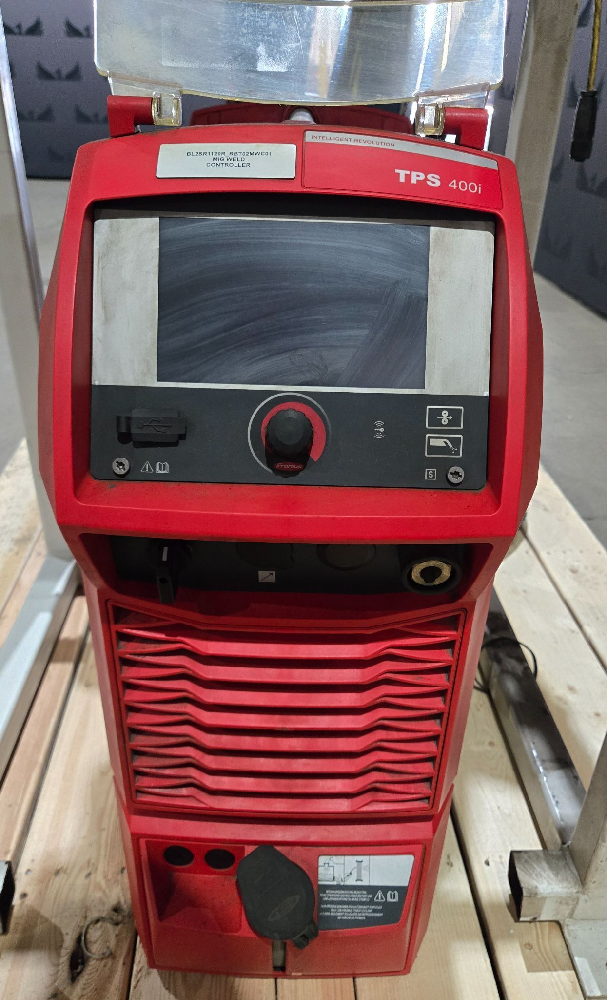 Fanuc Arc Mate 120iD Complete with R-30iB Plus Controller and TPS 400i Weld System USED 13
