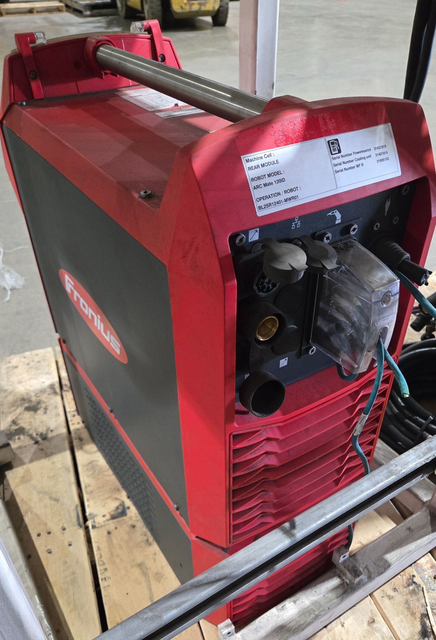 Fanuc Arc Mate 120iD Complete with R-30iB Plus Controller and TPS 400i Weld System USED 11