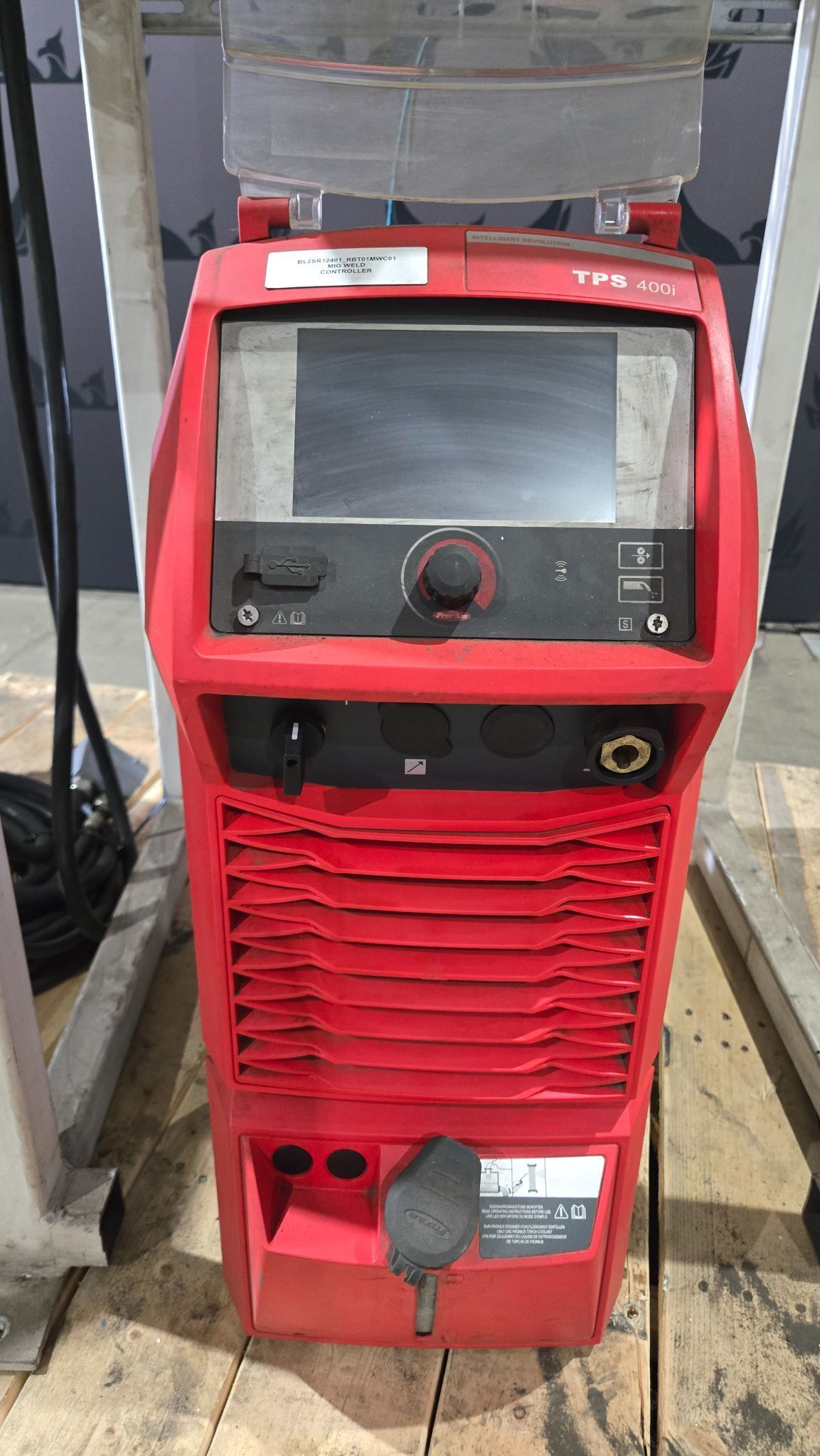 Fanuc Arc Mate 120iD Complete with R-30iB Plus Controller and TPS 400i Weld System USED 13