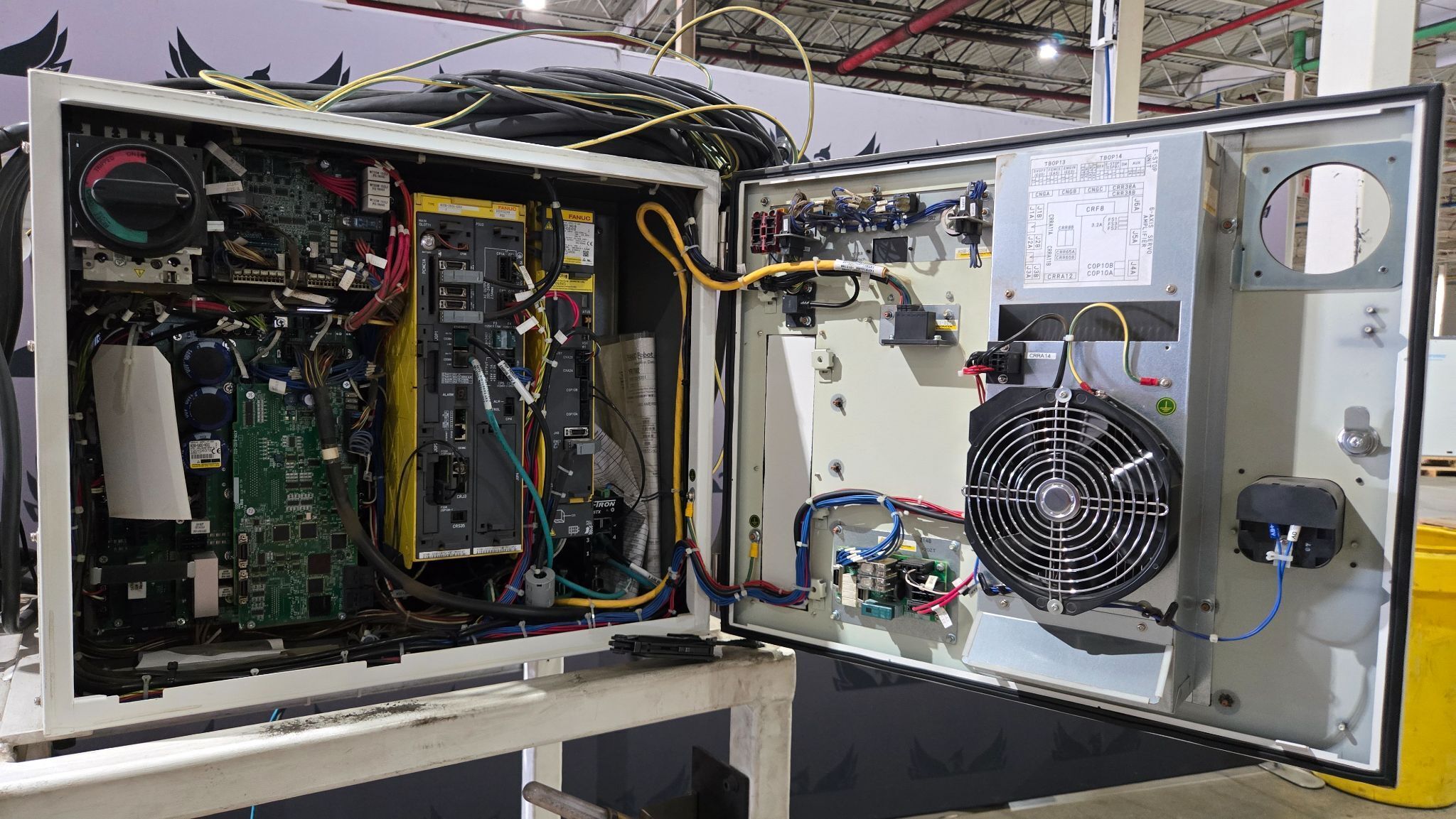 Fanuc Arc Mate 120iD Complete with R-30iB Plus Controller and TPS 400i Weld System USED 18