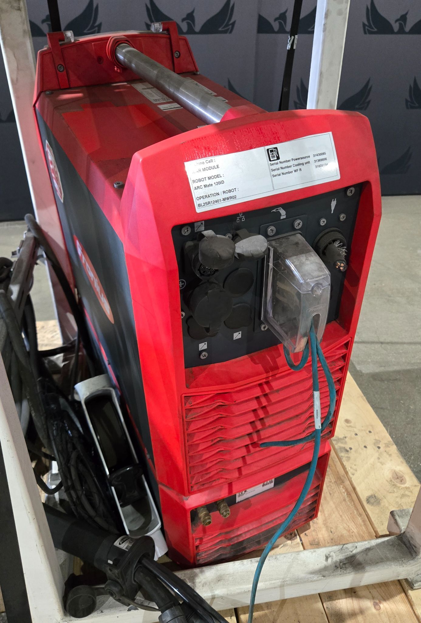 Fanuc Arc Mate 120iD Complete with R-30iB Plus Controller and TPS 400i Weld System USED 11