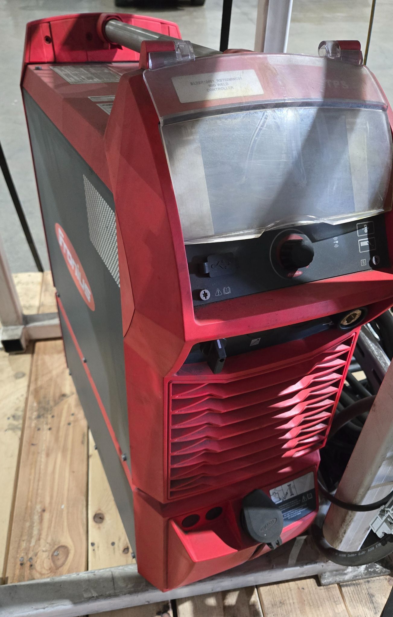 Fanuc Arc Mate 120iD Complete with R-30iB Plus Controller and TPS 400i Weld System USED 12