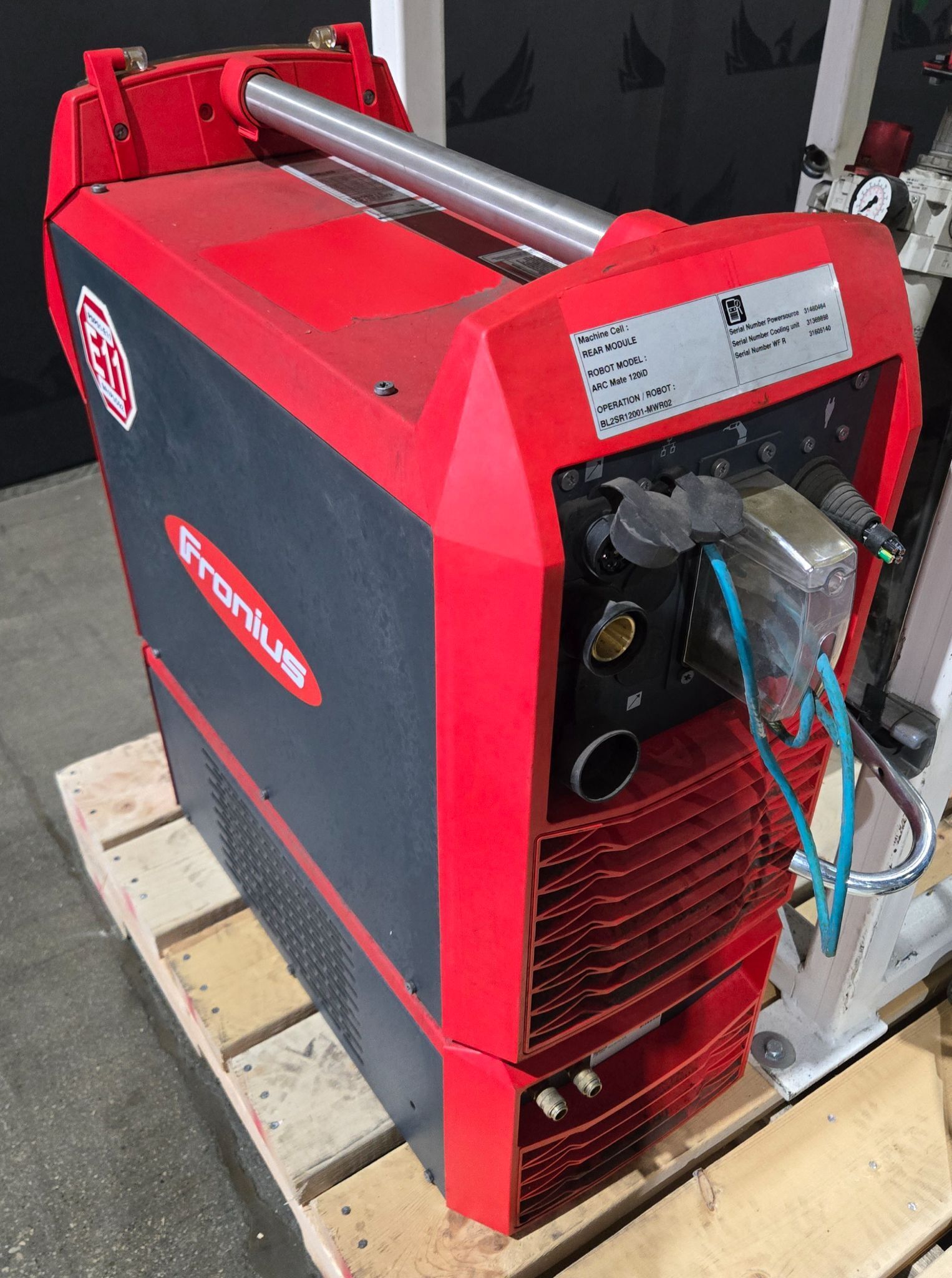 Fanuc Arc Mate 120iD Complete with R-30iB Plus Controller and TPS 400i Weld System USED 10