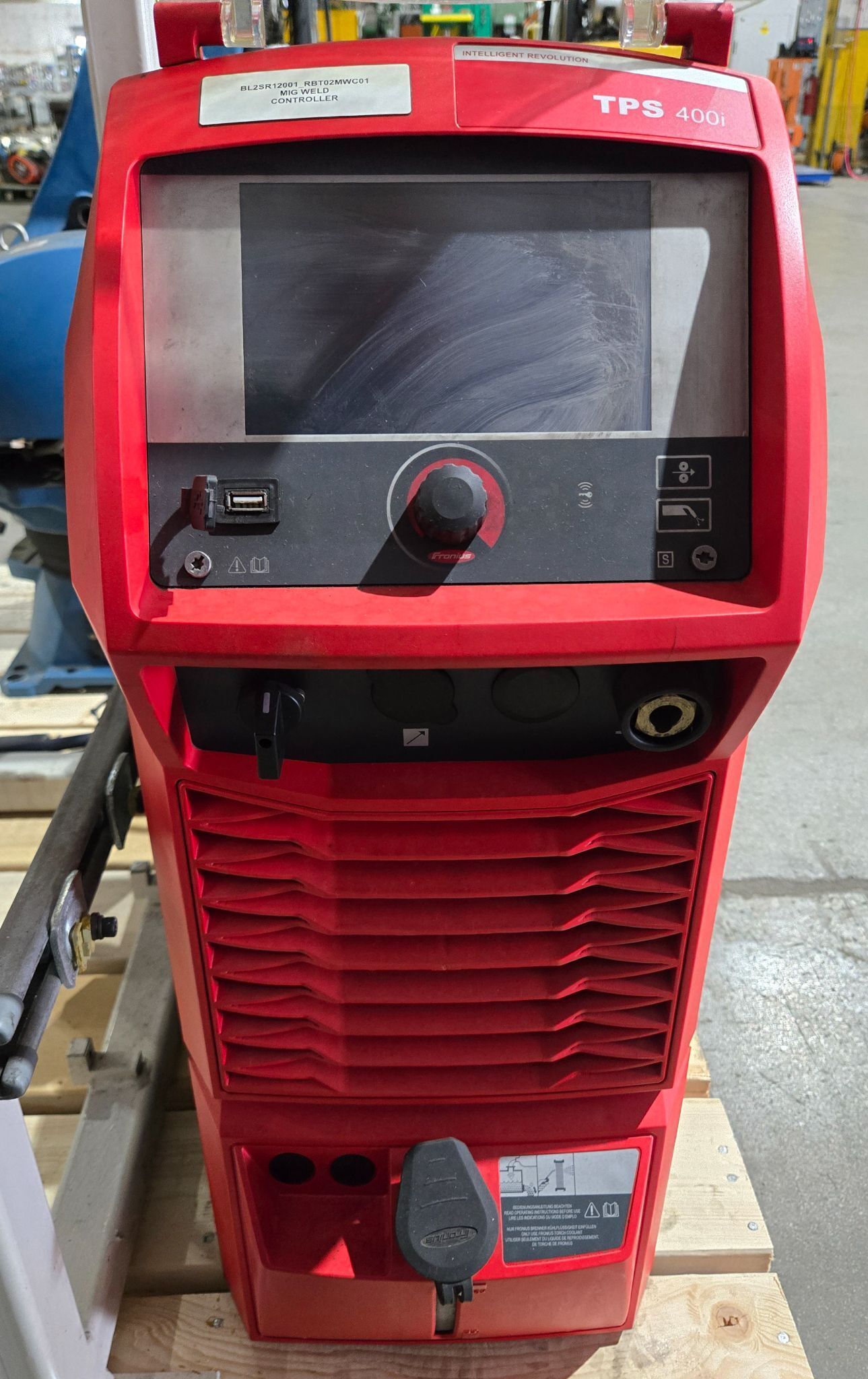Fanuc Arc Mate 120iD Complete with R-30iB Plus Controller and TPS 400i Weld System USED 12