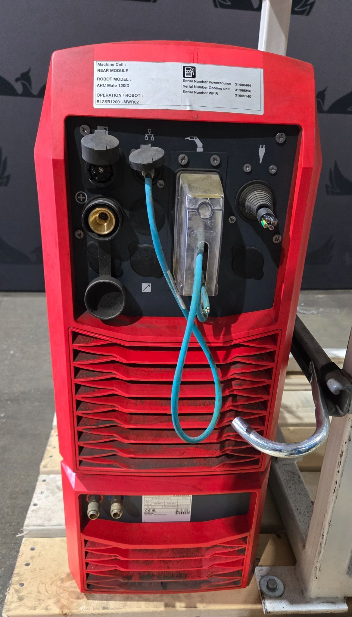 Fanuc Arc Mate 120iD Complete with R-30iB Plus Controller and TPS 400i Weld System USED 13