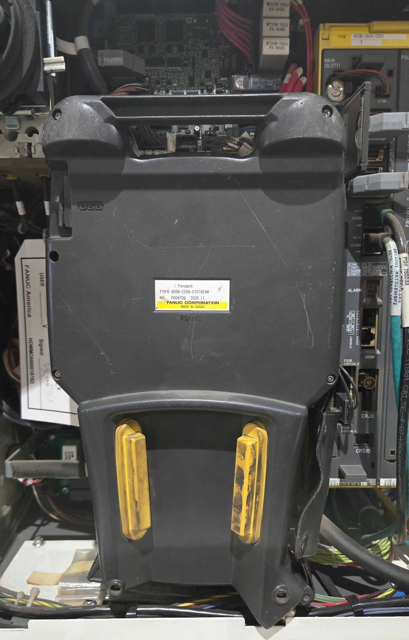 Fanuc Arc Mate 120iD Complete with R-30iB Plus Controller and TPS 400i Weld System USED 26