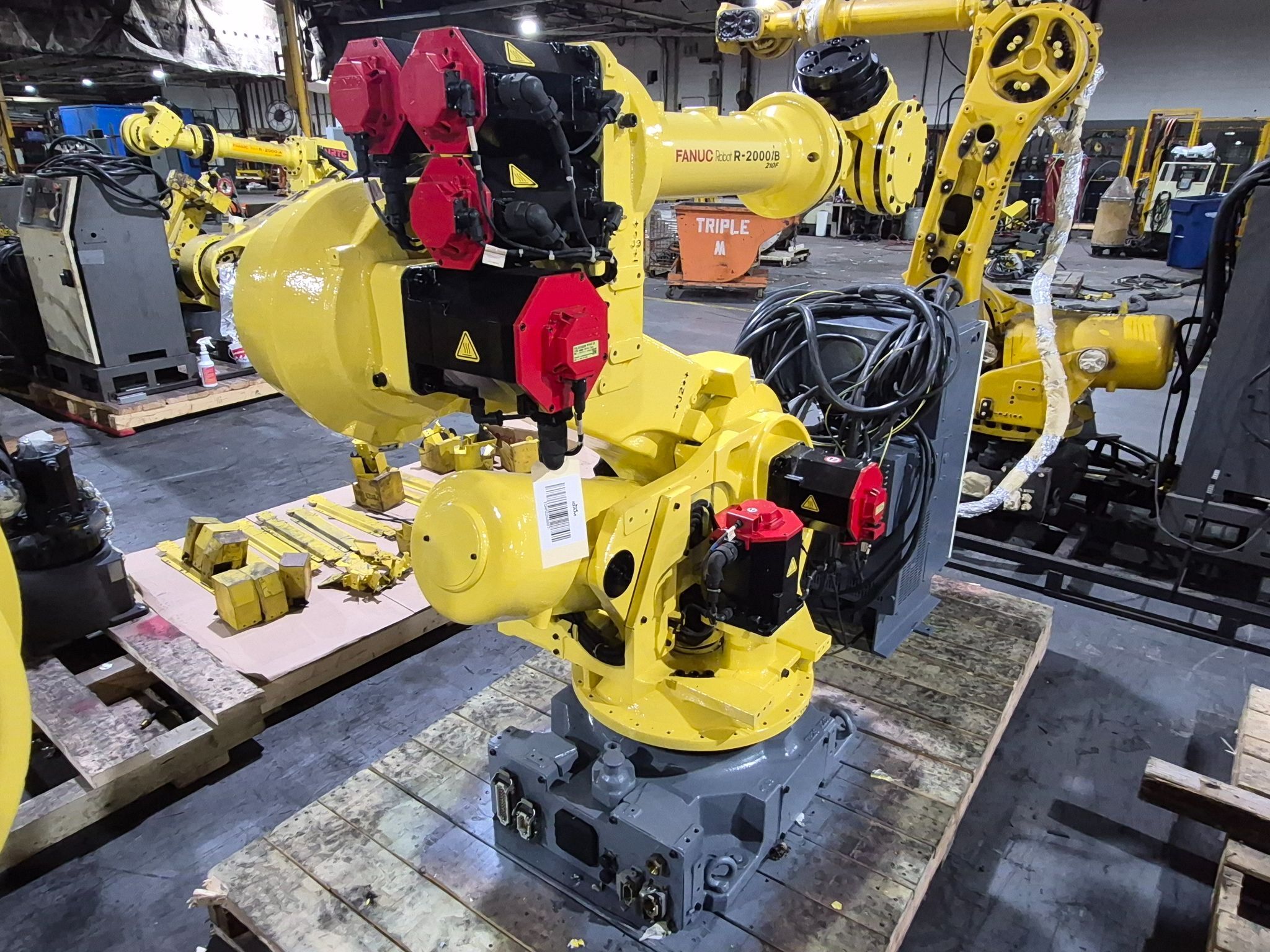 FANUC R-2000iB/210F Complete w/ R-30iB Controls USED 1