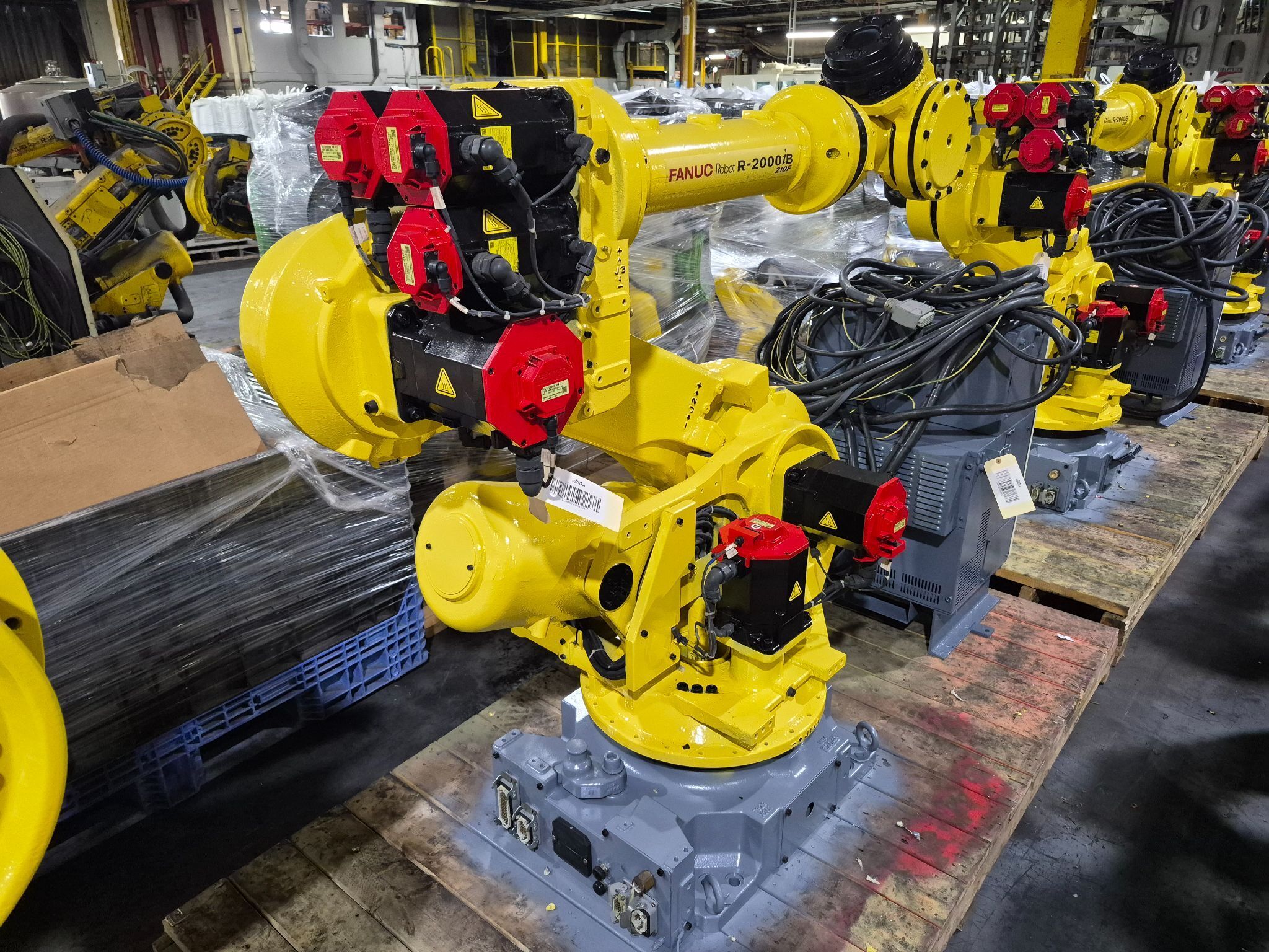 FANUC R-2000iB/210F Complete w/ R-30iB Controls USED 14