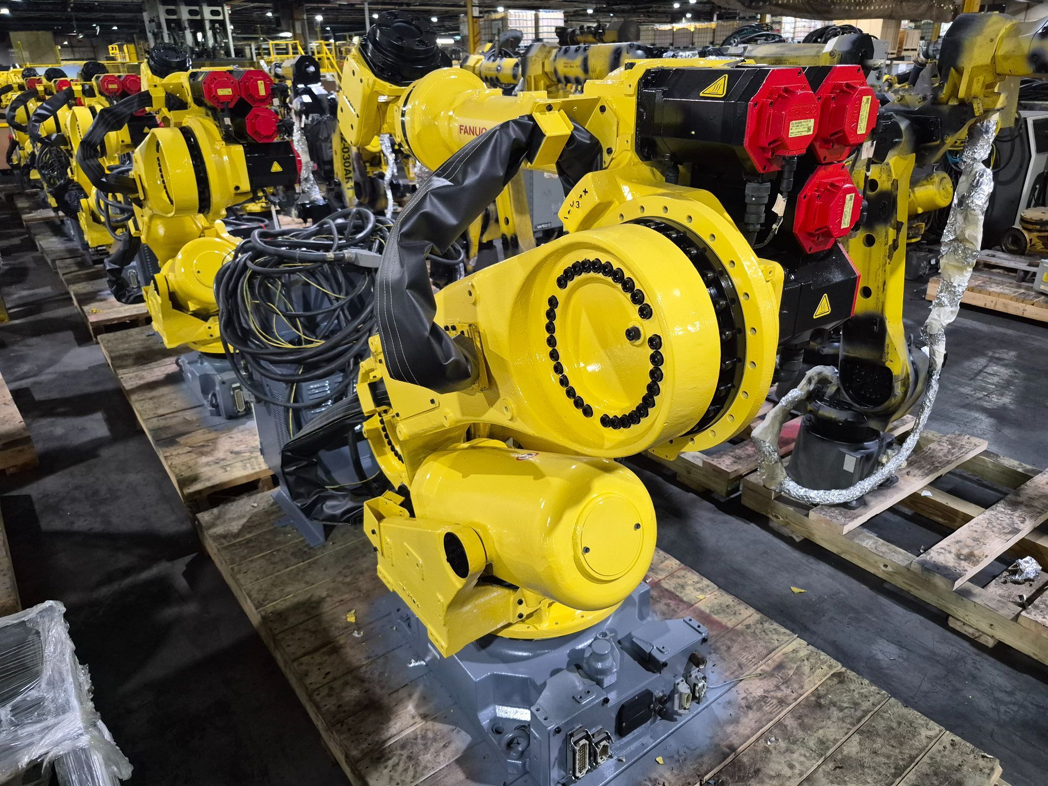 FANUC R-2000iB/210F Complete w/ R-30iB Controls USED 15