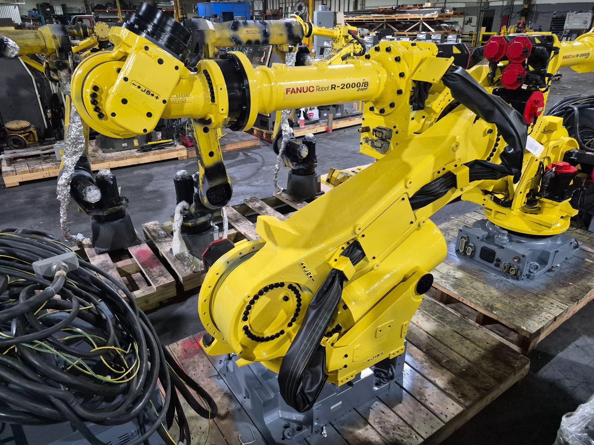 FANUC R-2000iB/210F Complete w/ R-30iB Controls USED 16