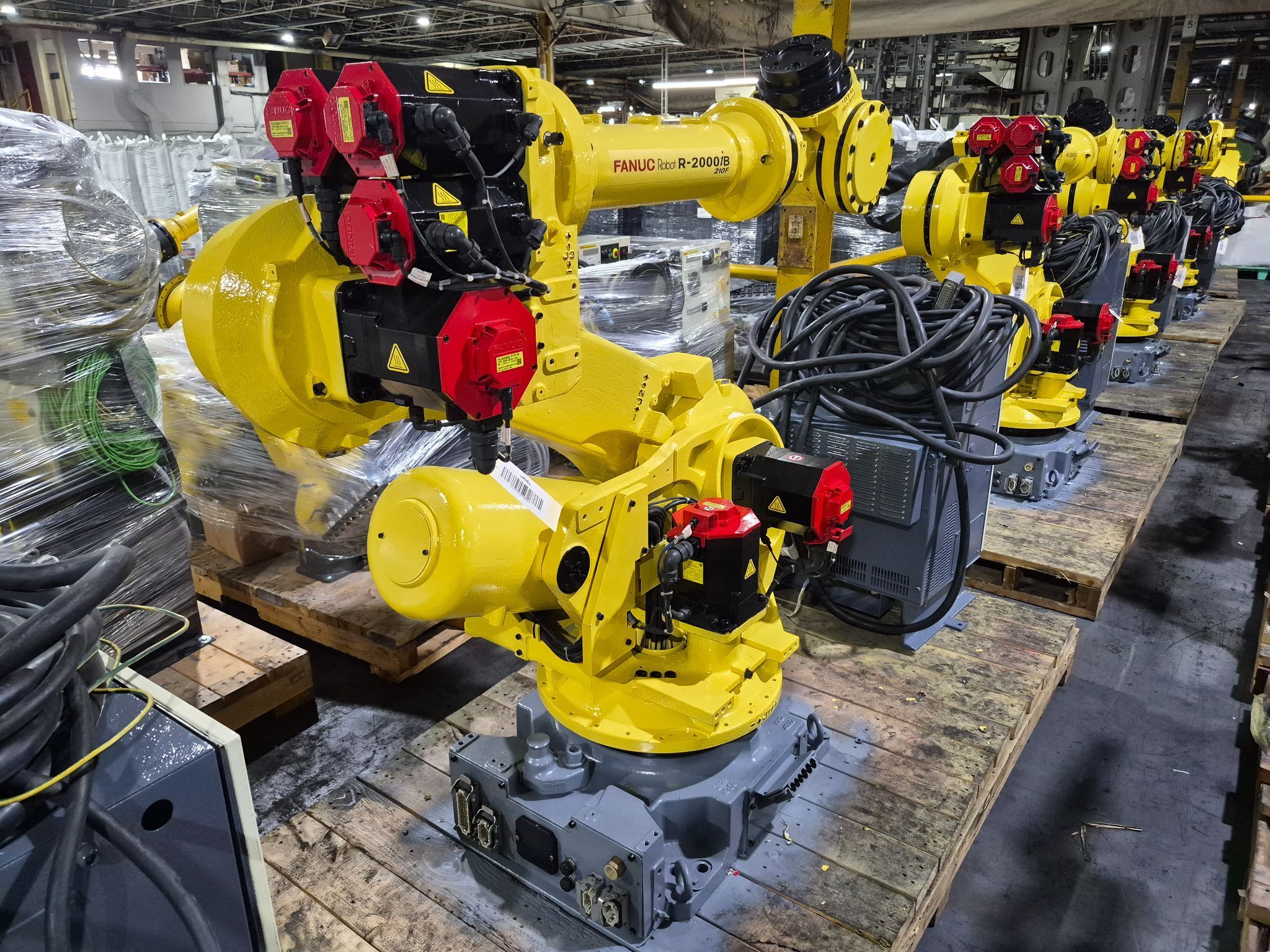 FANUC R-2000iB/210F Complete w/ R-30iB Controls USED 1