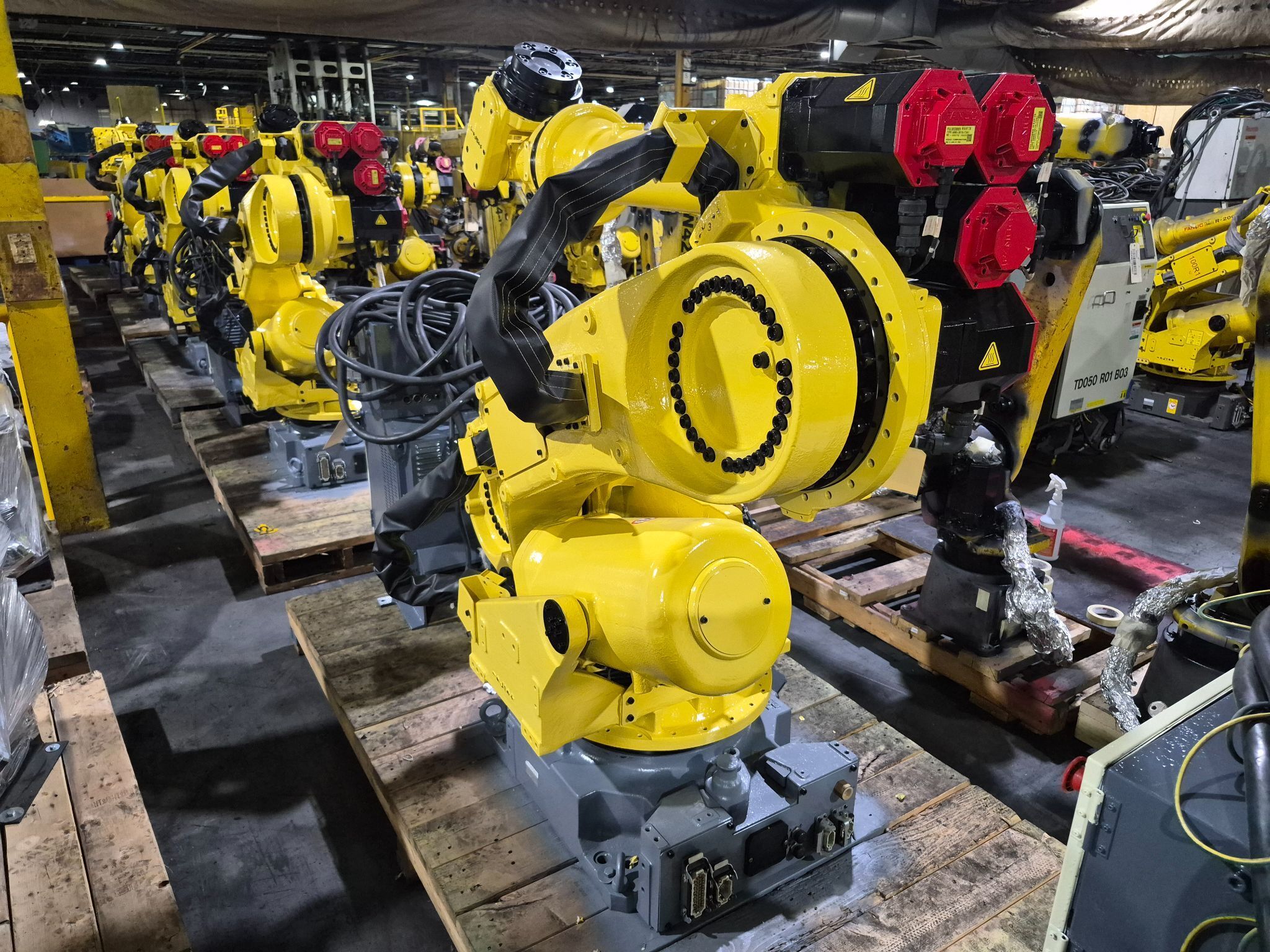 FANUC R-2000iB/210F Complete w/ R-30iB Controls USED 2