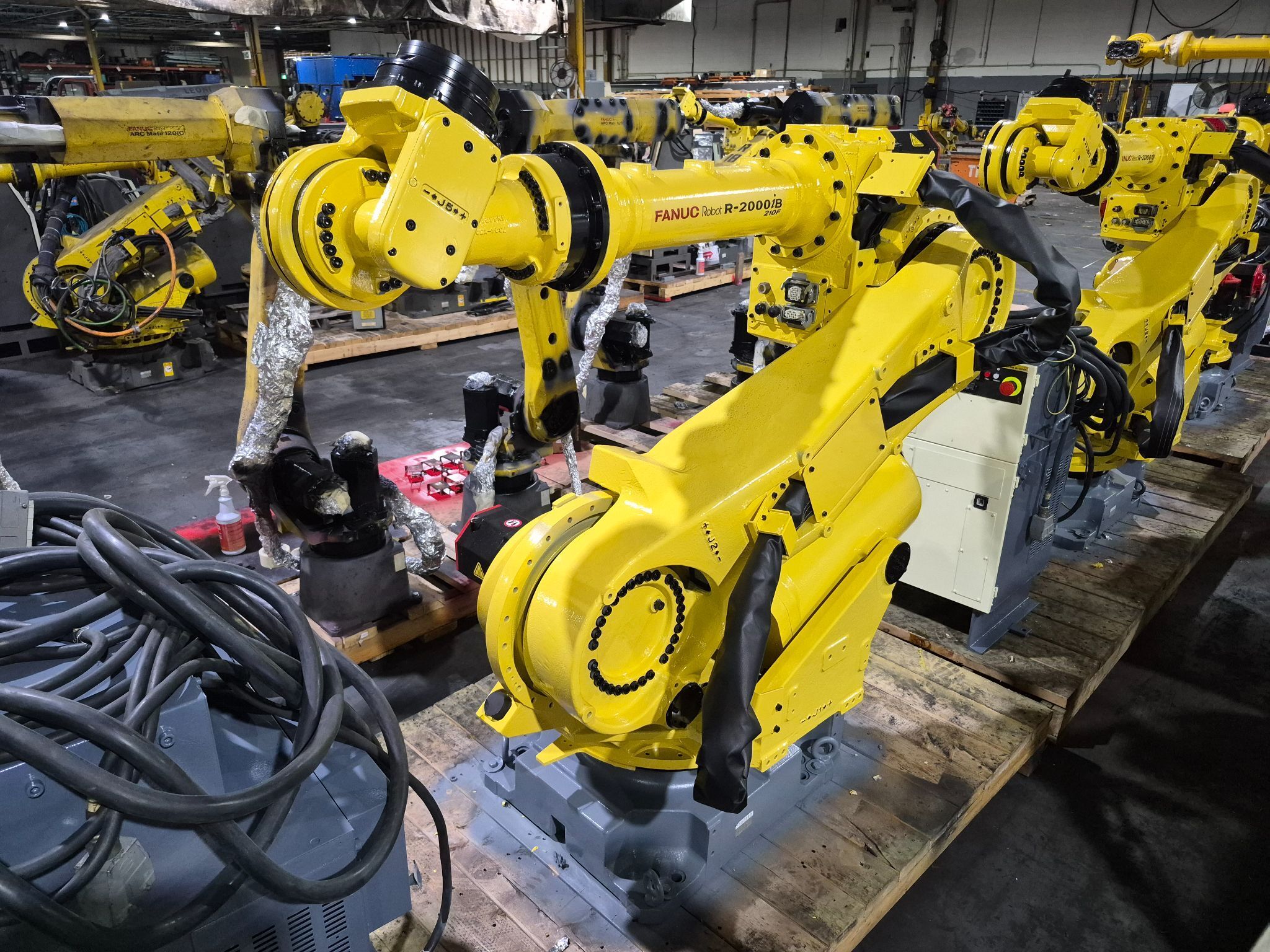 FANUC R-2000iB/210F Complete w/ R-30iB Controls USED 3
